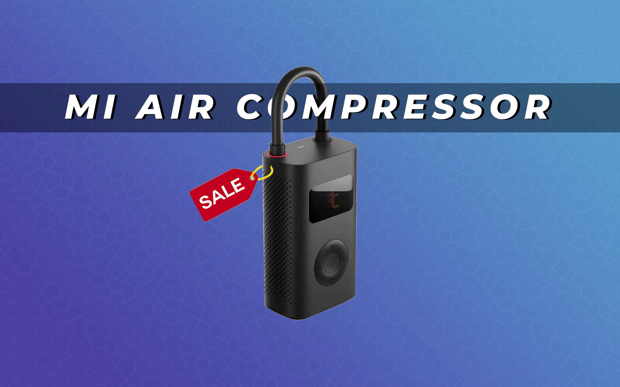 Xiaomi Mi Air Pump: compressore digitale in offerta