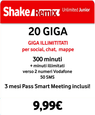 Shake Remix Unlimited Junior