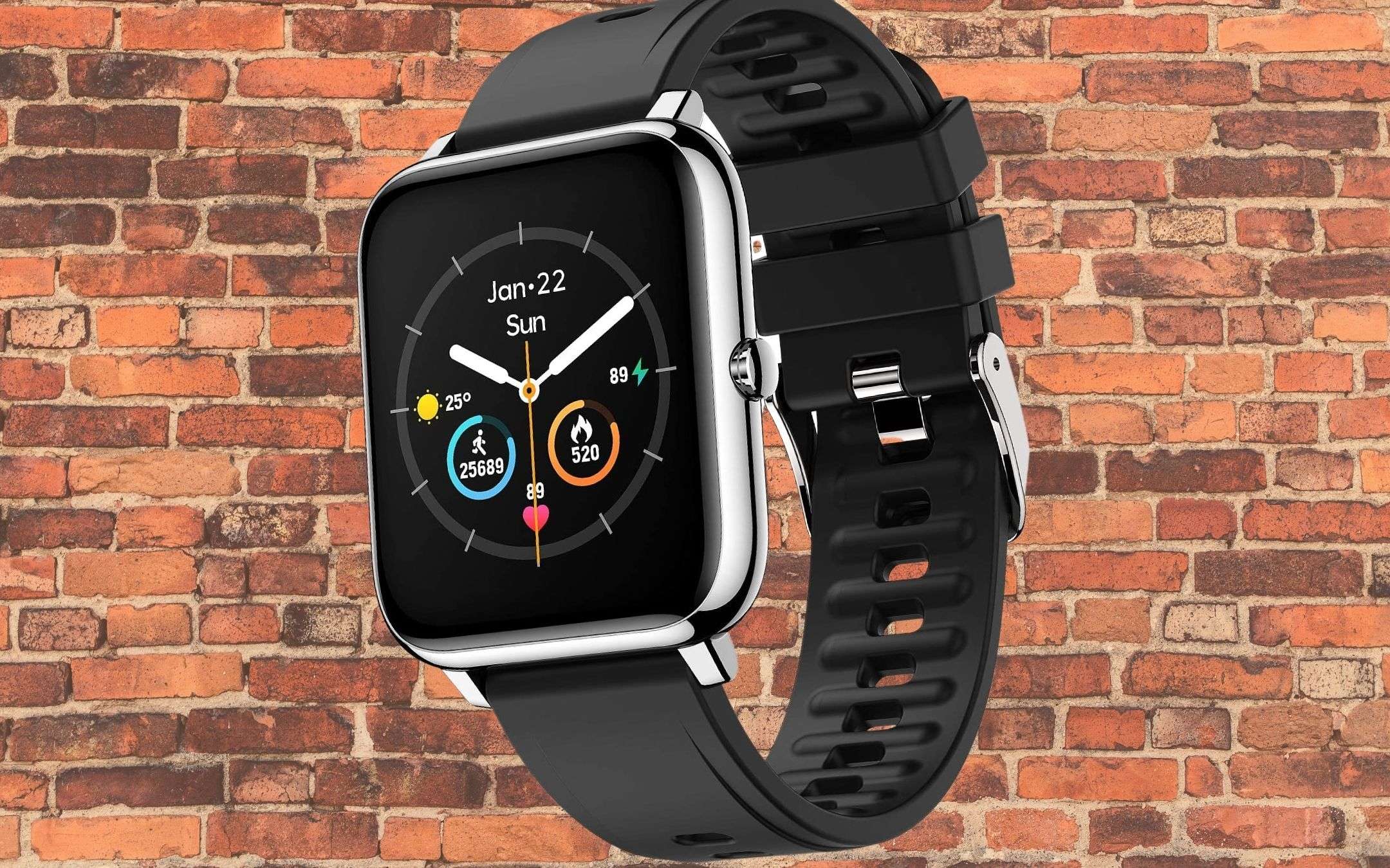 Potente smartwatch con saturimetro: prezzo WOW (37€) Potente smartwatch con saturimetro: prezzo WOW (37€)
