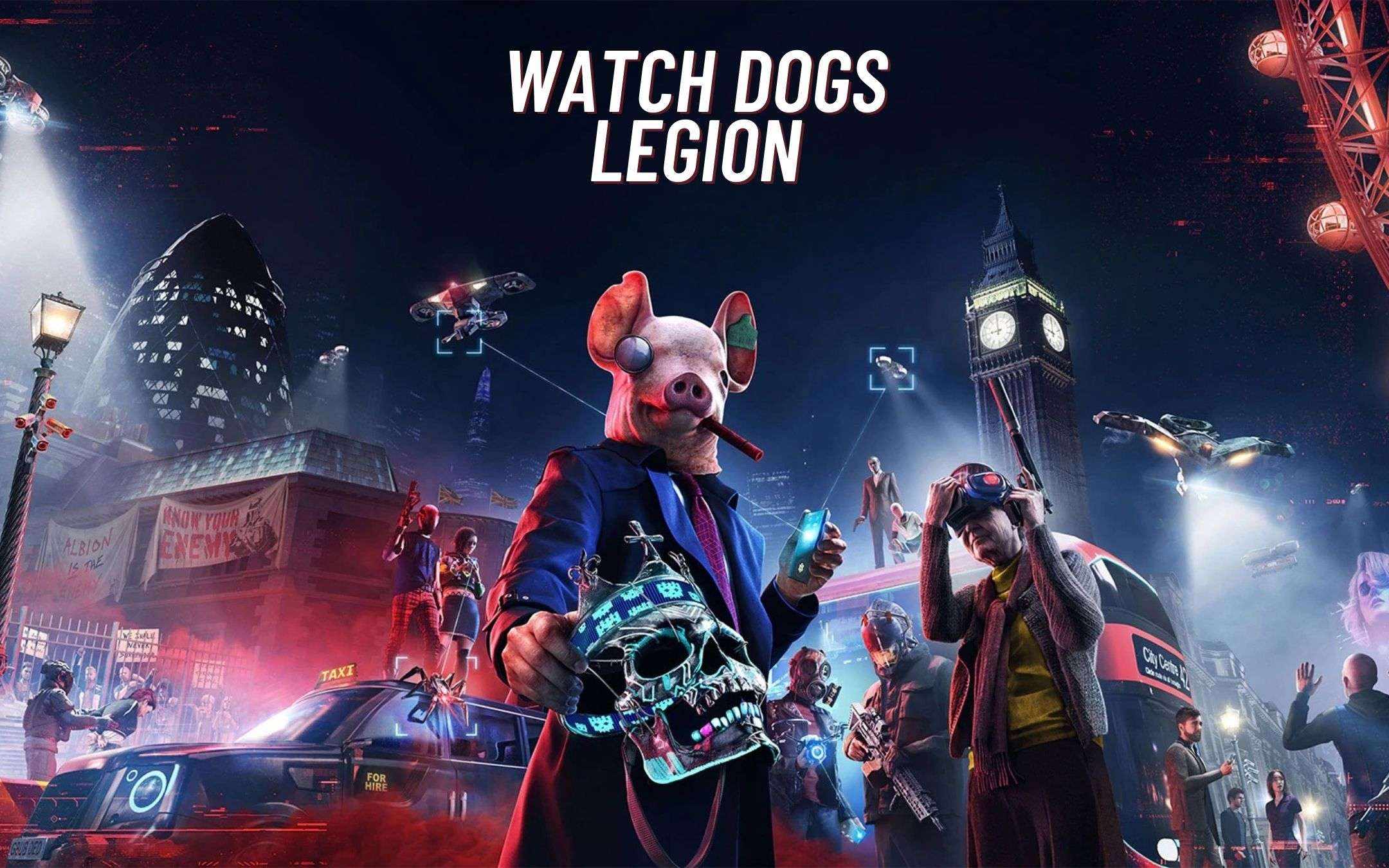 Watch Dogs Legion come Cyberpunk 2077, purtroppo