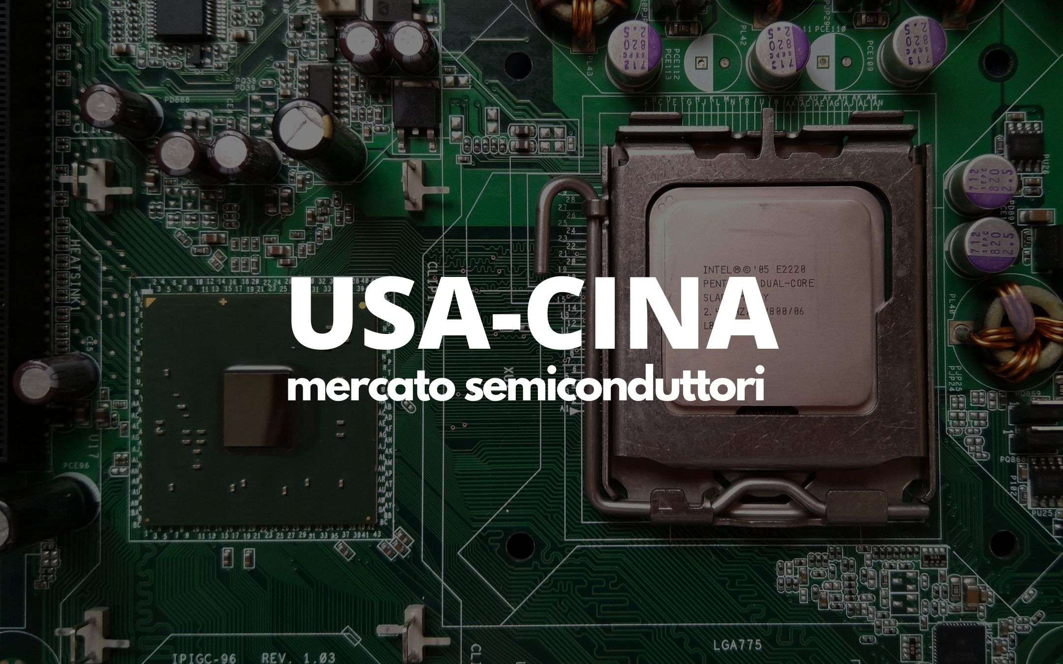USA e Cina lavorano per la carenza di semiconduttori USA e Cina lavorano per la carenza di semiconduttori