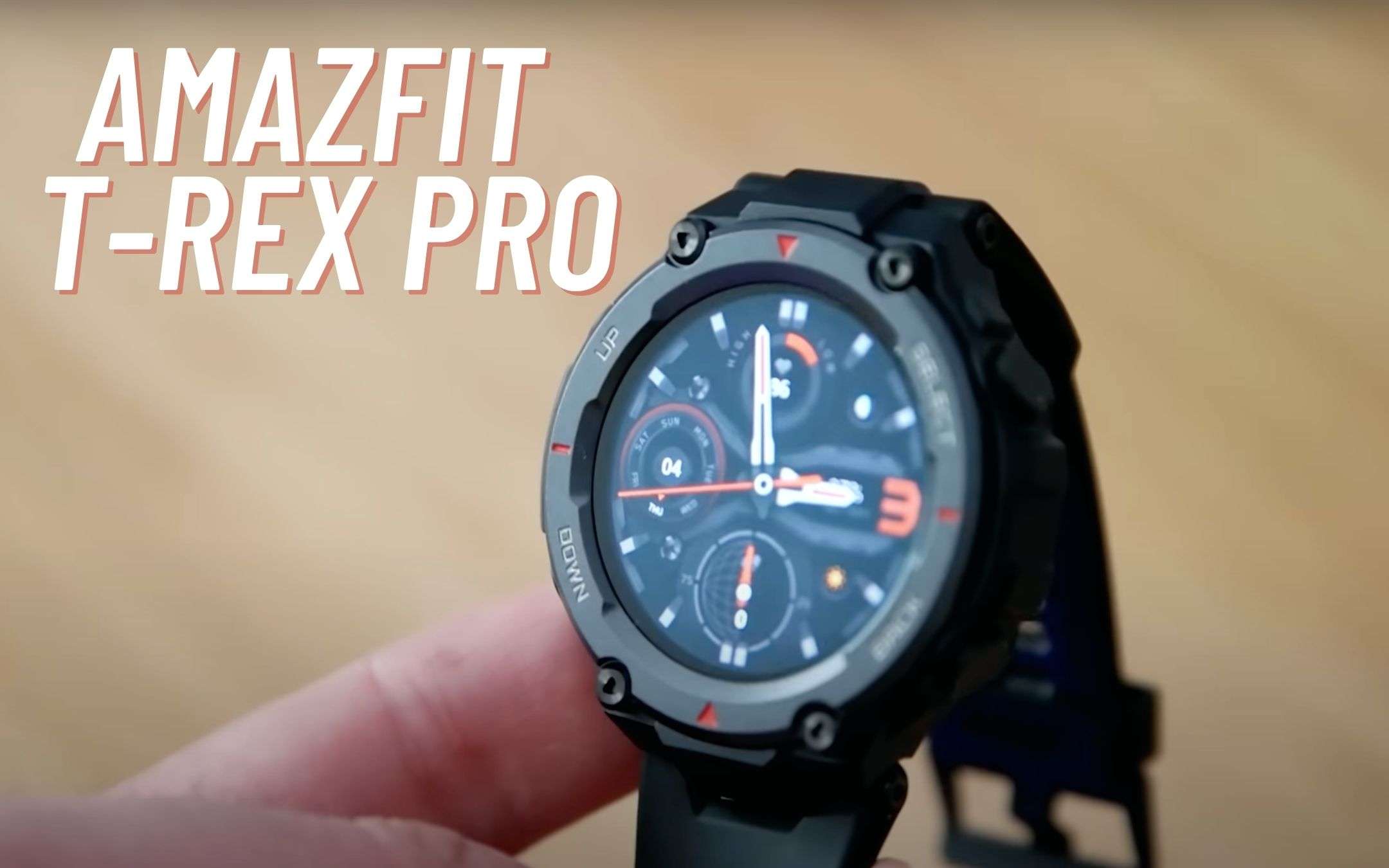Amazfit T-Rex Pro: eccolo dal vivo (VIDEO)