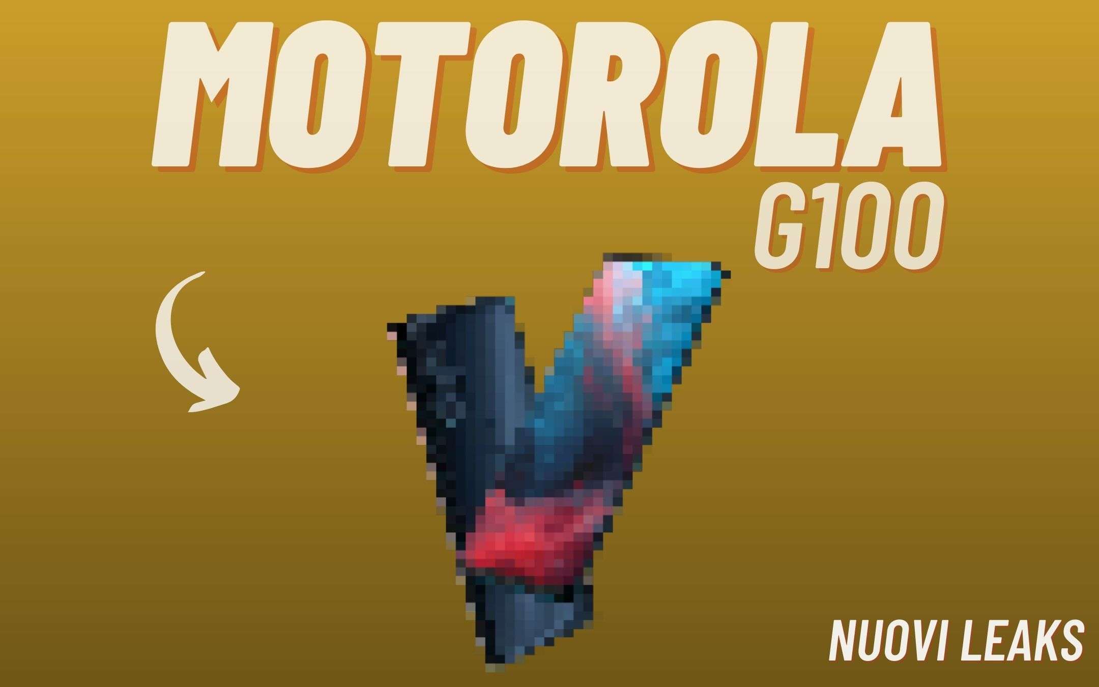 Motorola Moto G100: il suo design? MERAVIGLIOSO!