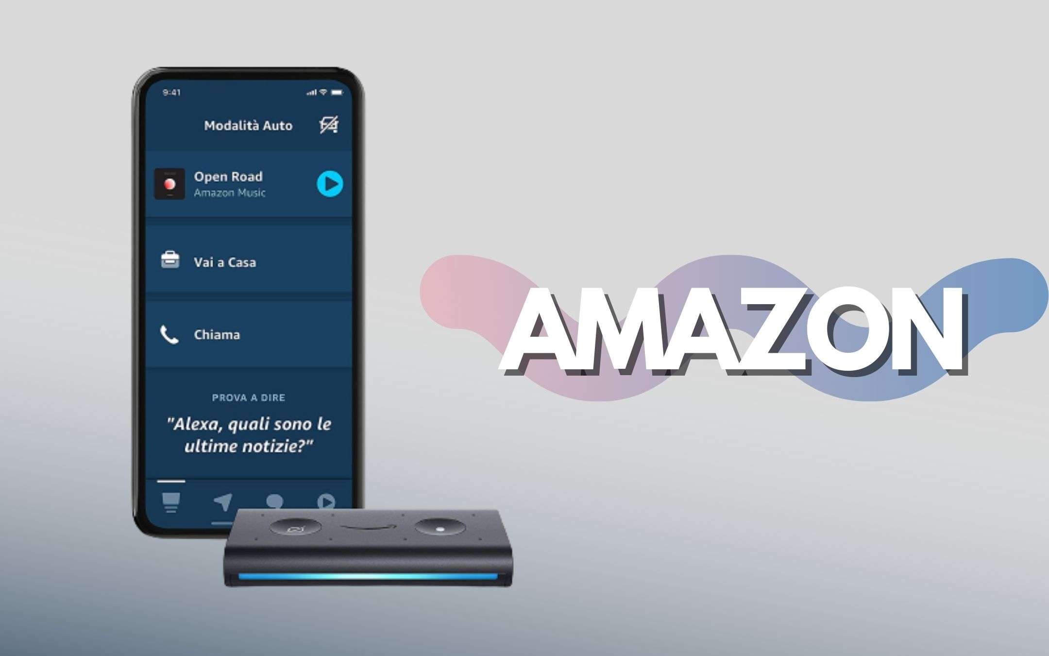Echo Auto: Alexa diventa il tuo passeggero (-33%)