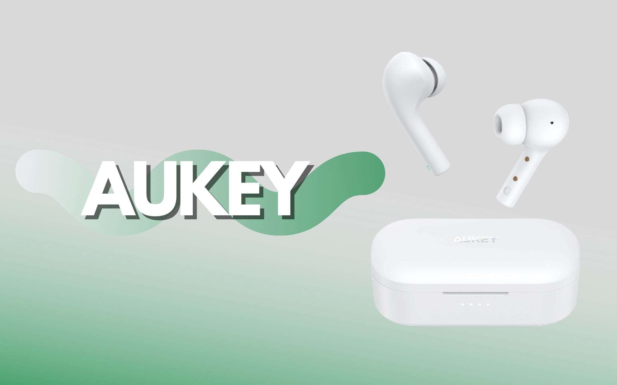 Aukey: le true wireless a meno di 20€ con coupon