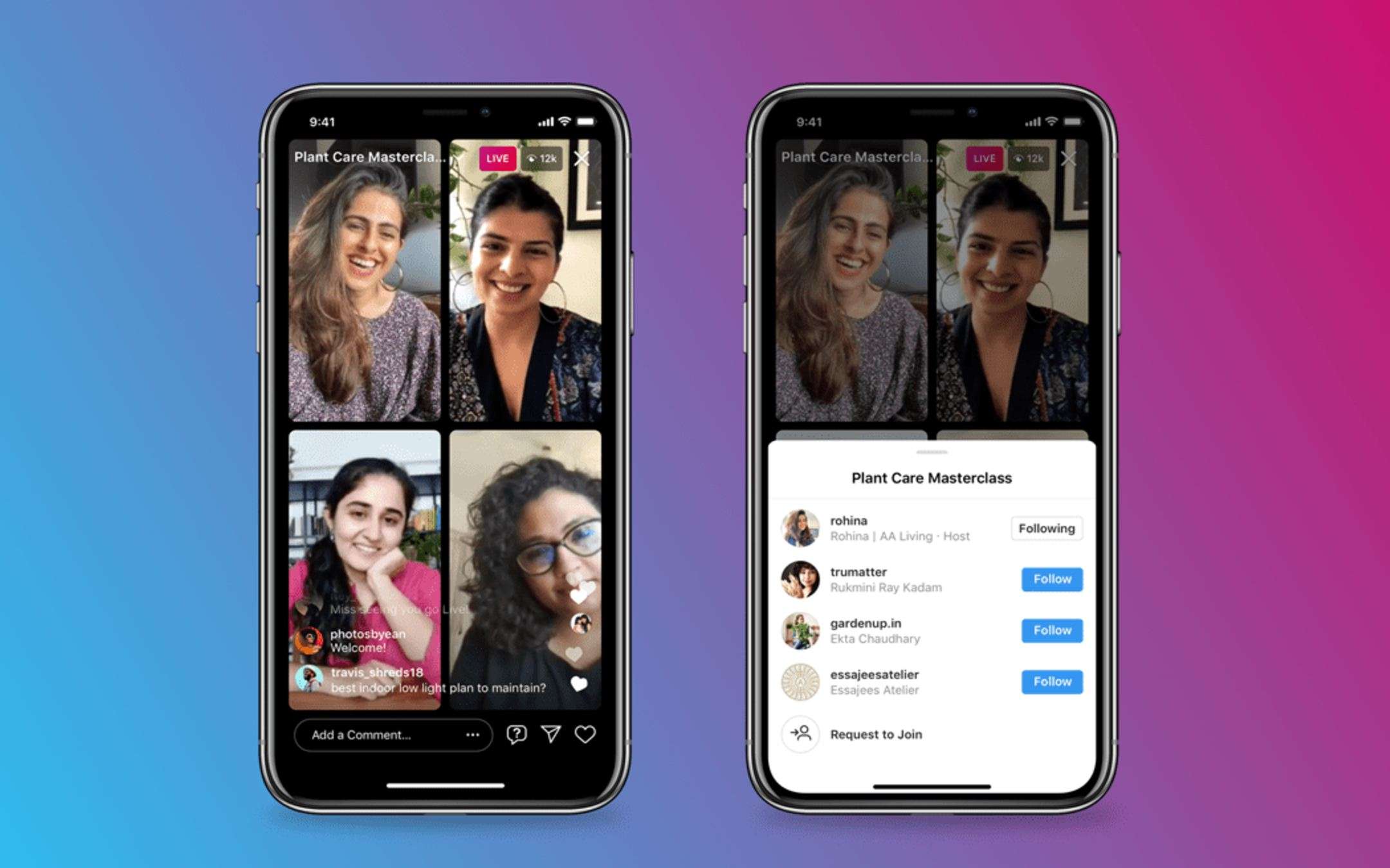 Instagram: come fare le dirette con quattro persone Instagram: come fare le dirette con quattro persone