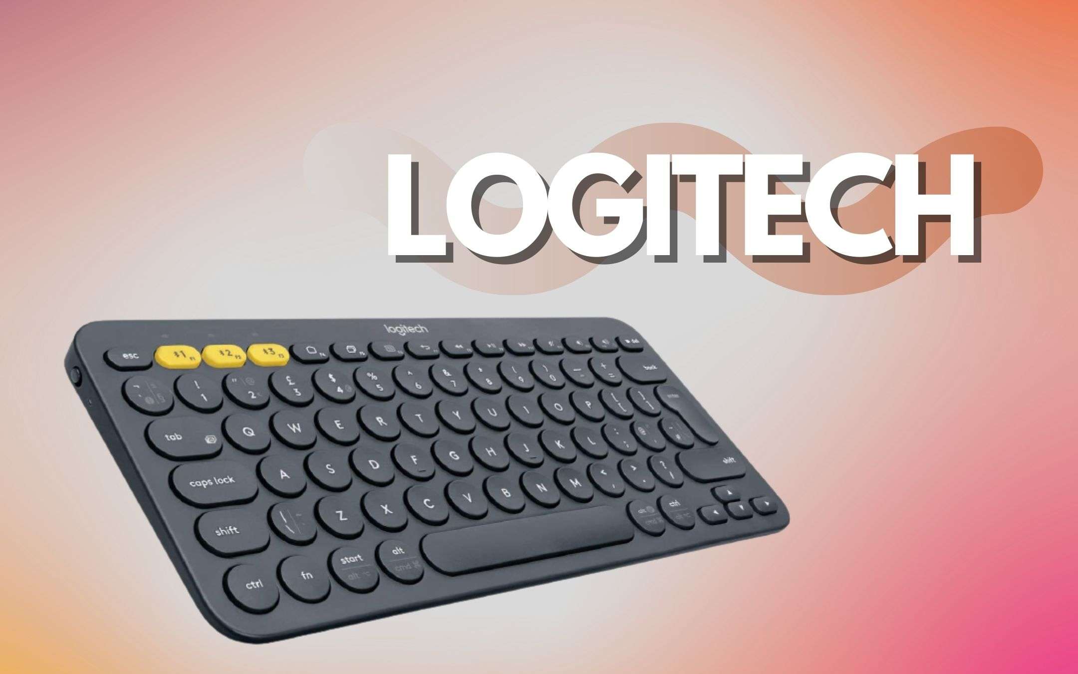 Logitech K380: la tastiera Bluetooth è in offerta
