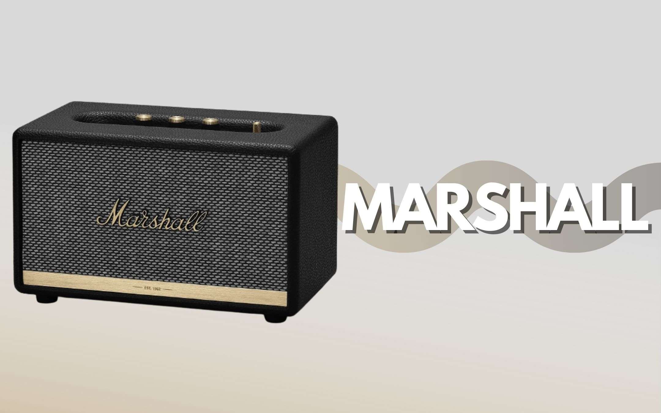 Marshall Acton II: l'altoparlante definitivo (-60€)