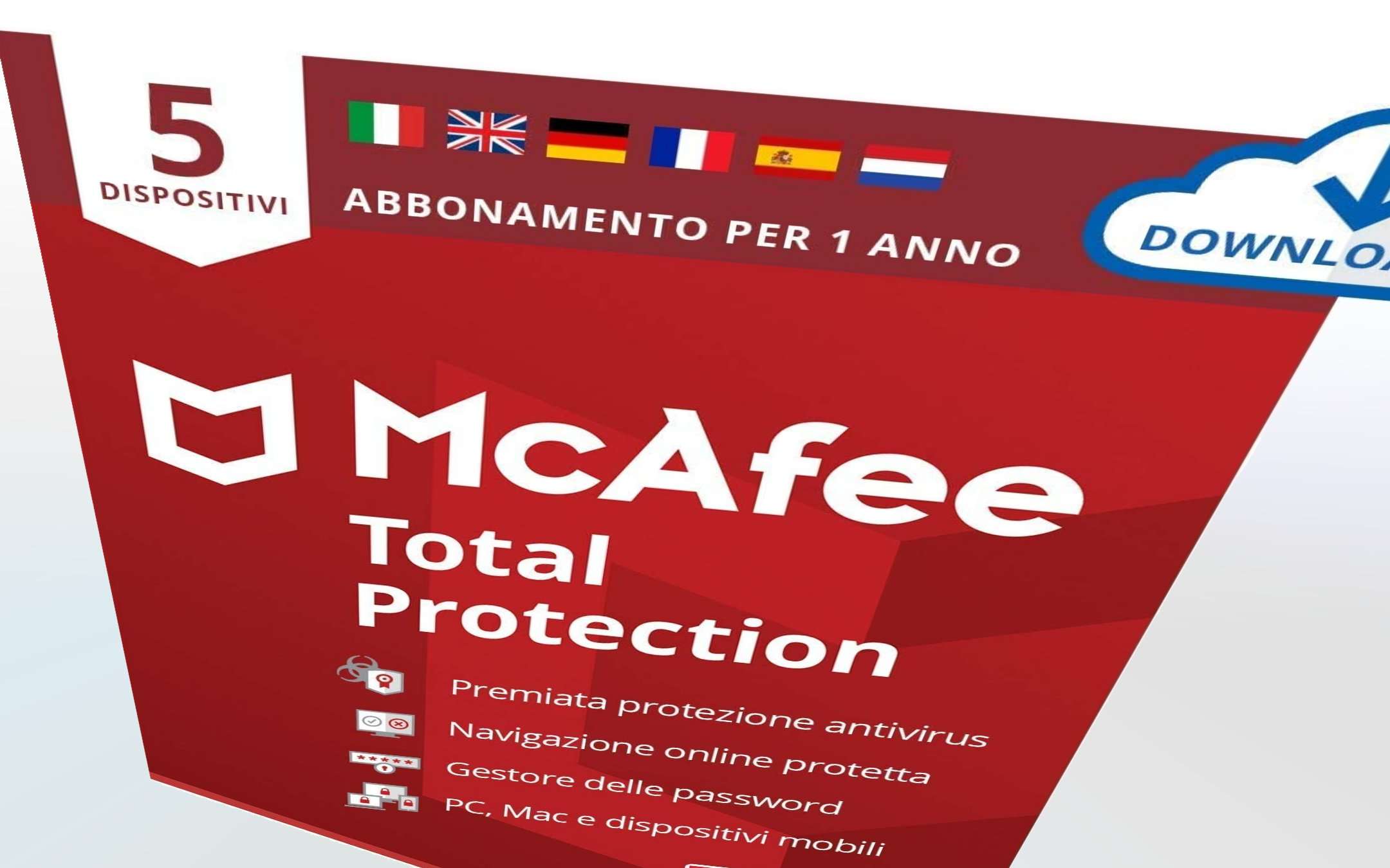 McAfee, prezzo BOOM: -67%, anche su Android e iOS