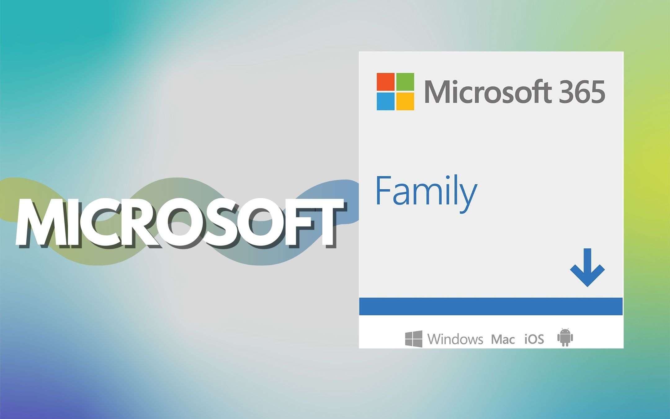 Microsoft 365 Family in offerta a -30€