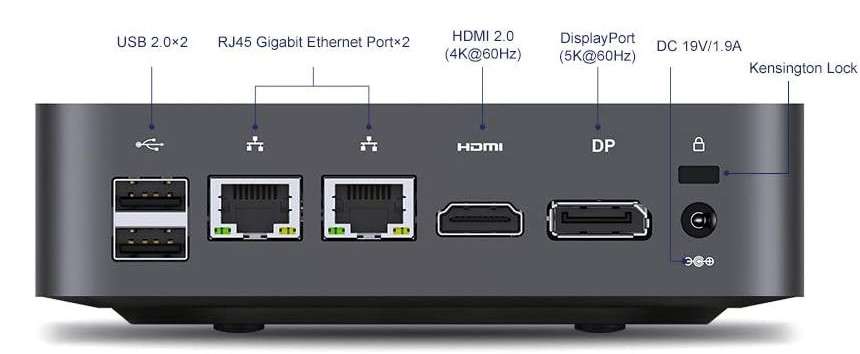 Mini PC Minis Forum X35G: retro