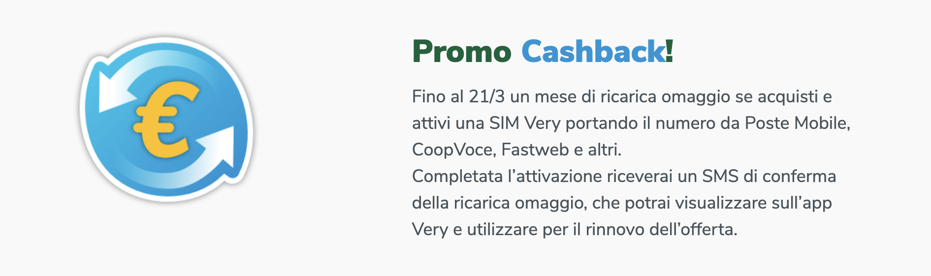 VeryMobile Promo Cashback