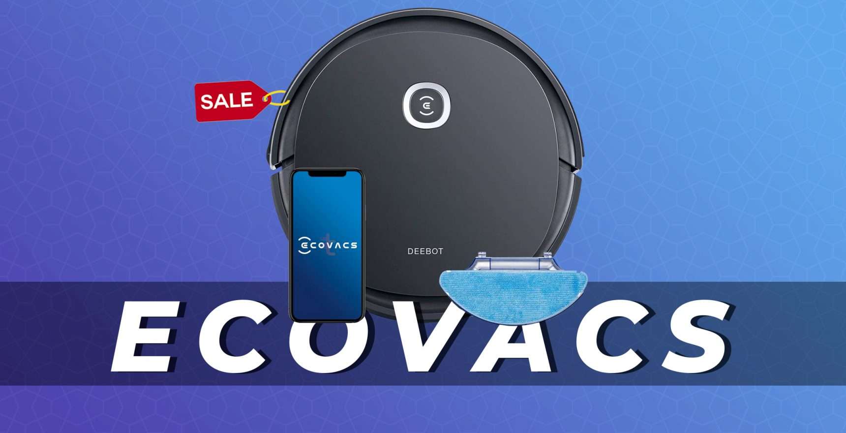 ECOVACS: robot aspirapolvere top di gamma in offerta (-90€)