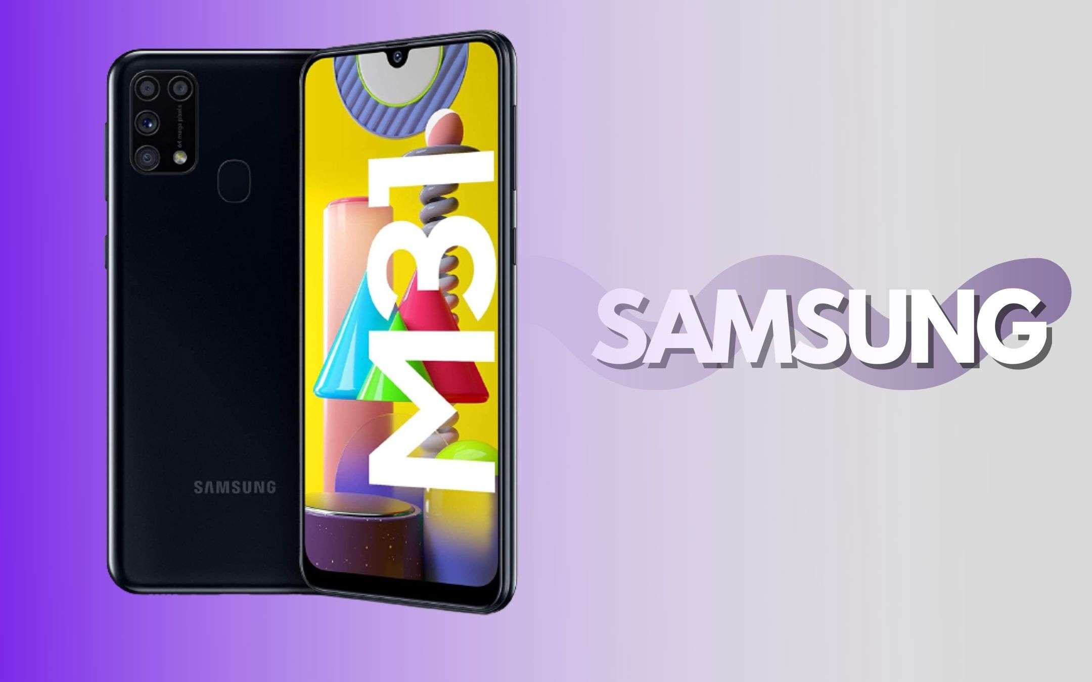 Samsung Galaxy M31, l'esclusiva Amazon in offerta (-30€)