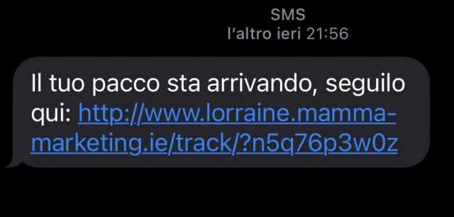 SMS: il tuo pacco sta arrivando, la pericolosa TRUFFA 6245A0EF-CC22-4CEC-AC79-D7EA3111272E-e1618328810305