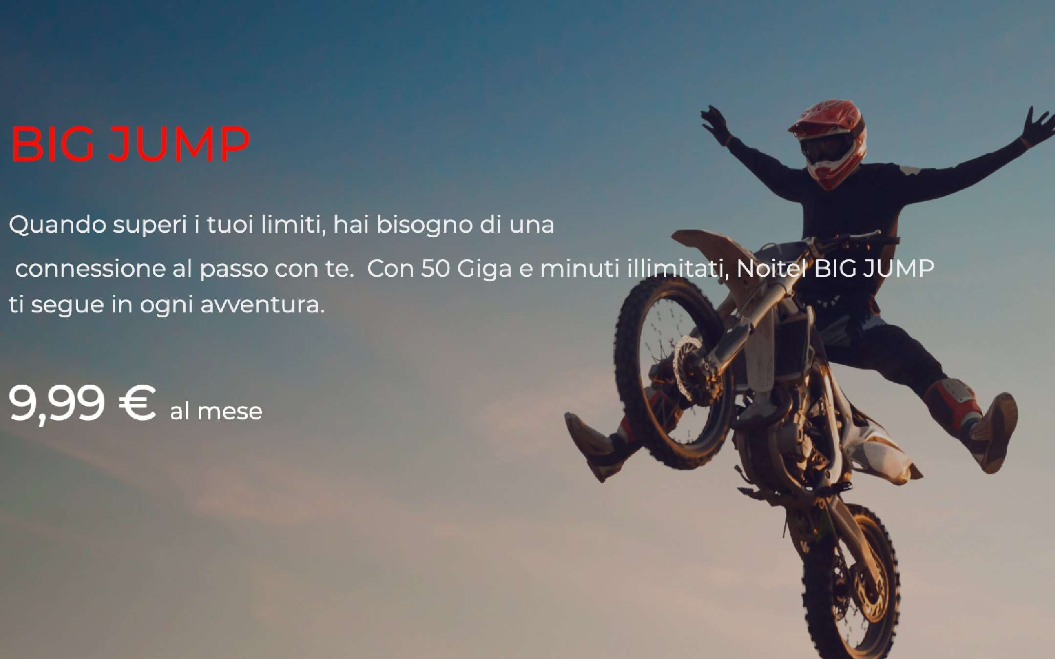 Big Jump: promo Noitel con 50GB prorogata ancora!