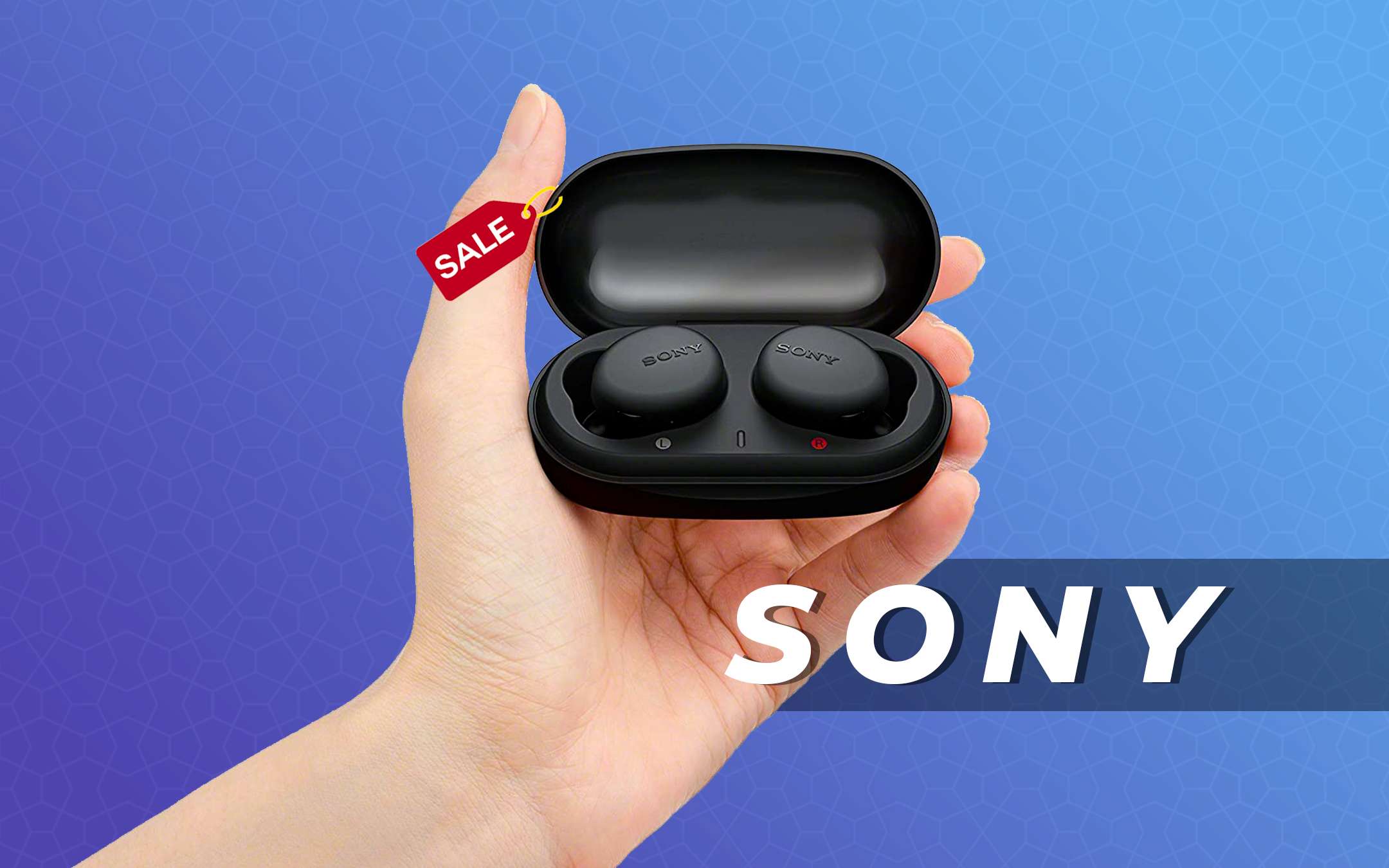 Sony: cuffie TWS con Extra Bass in super offerta (-61%)