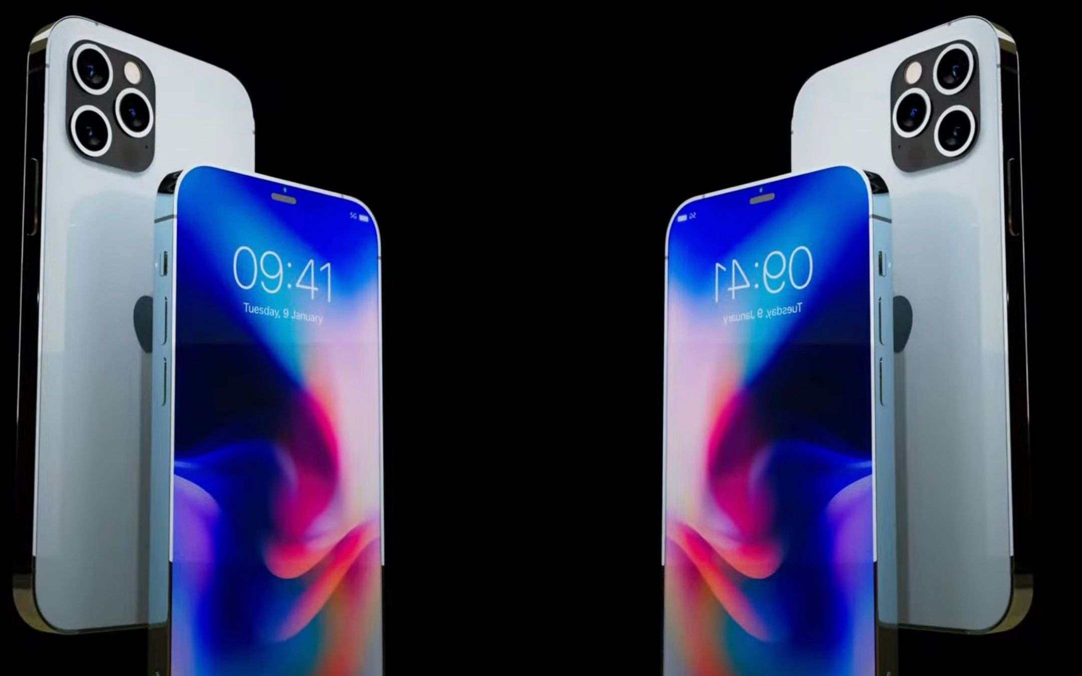 iPhone 13 senza notch, colorazioni TOP (video)