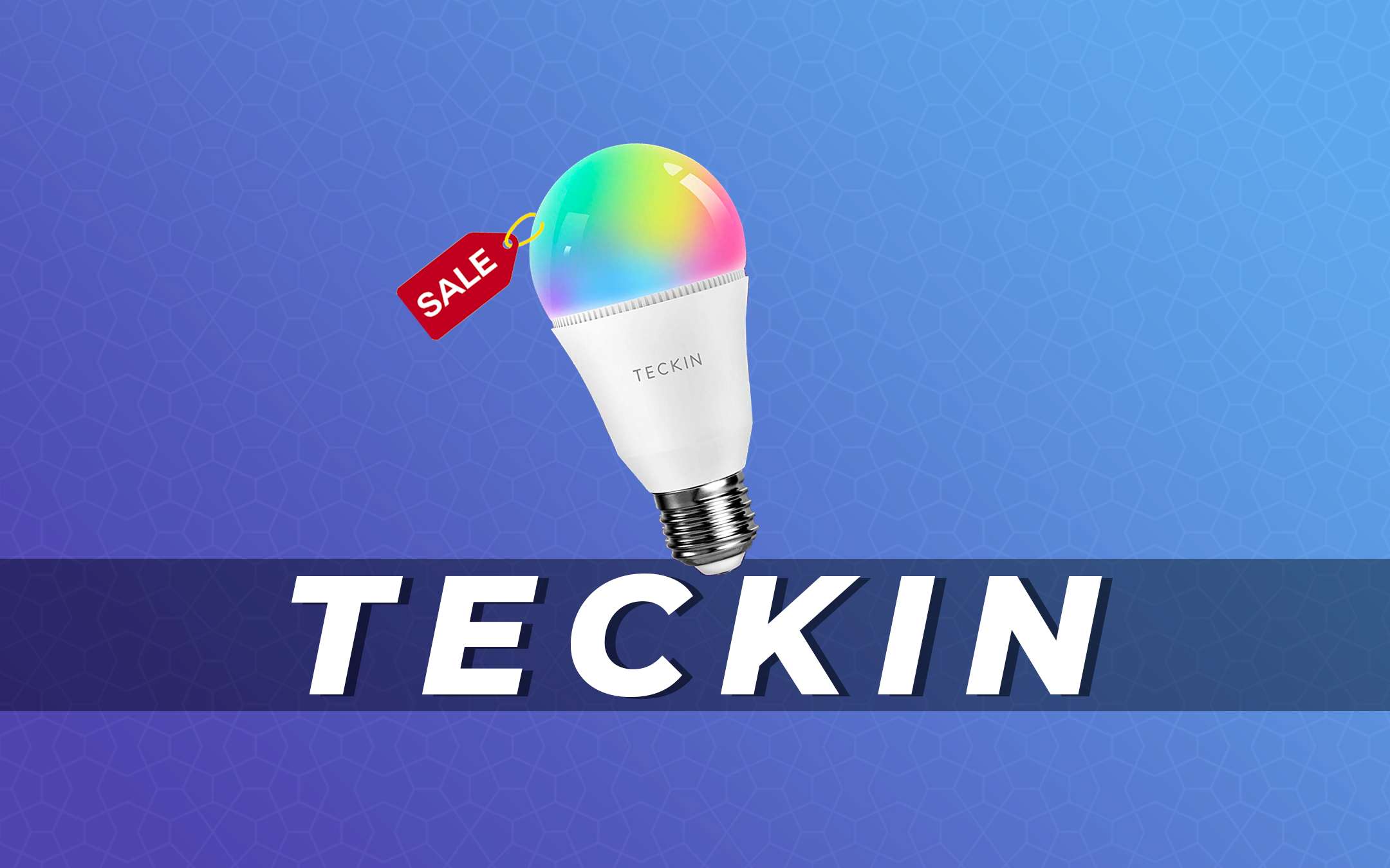 TECKIN: 4 Lampadine Smart in offerta su Amazon (-11€)