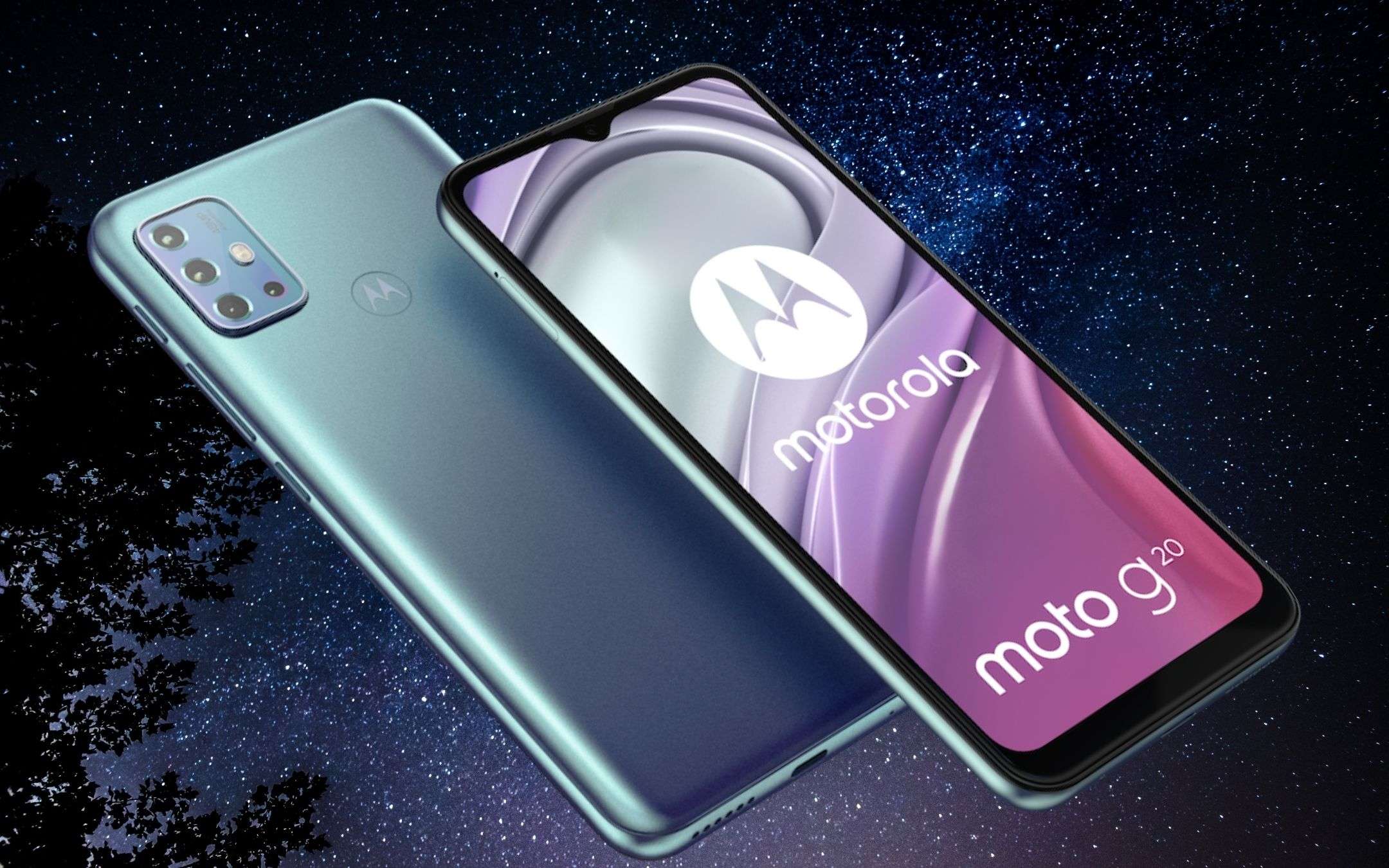 Motorola Moto G20 ufficiale: tanto a poco