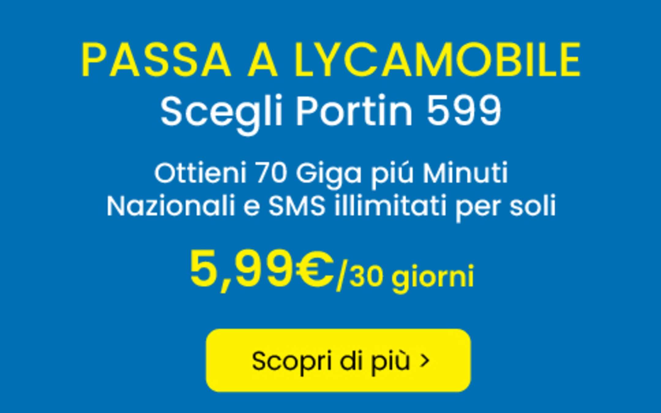 Promo PortIN prorogate fino al 30 Aprile 2021