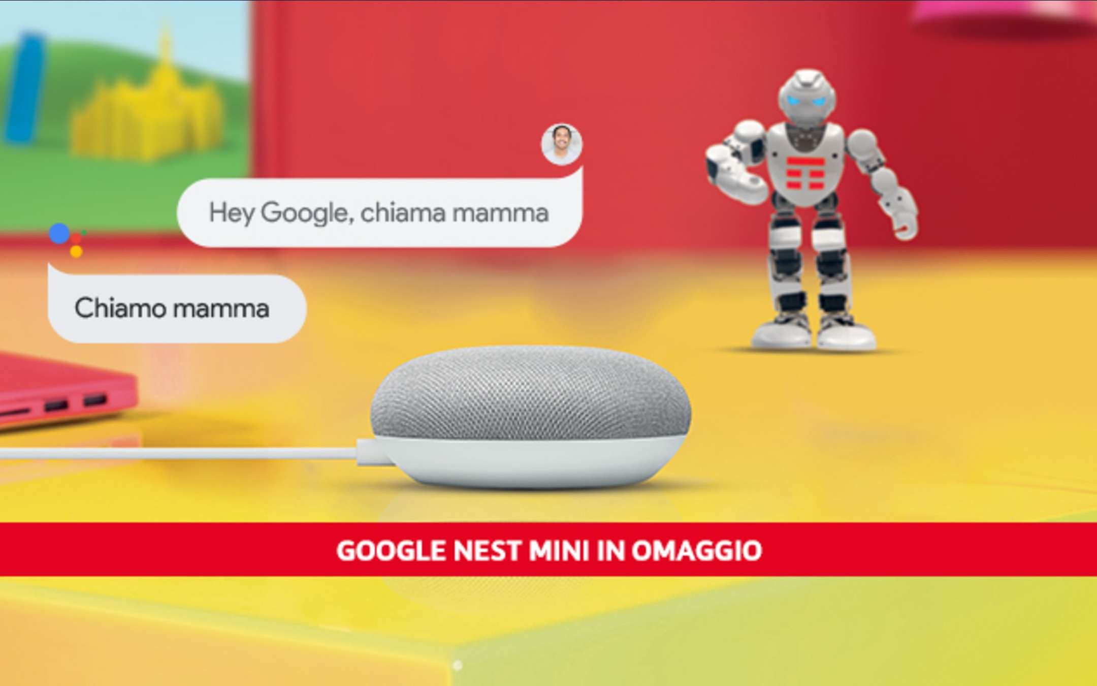 TIM: Super Fibra con Google Nest Mini solo oggi!