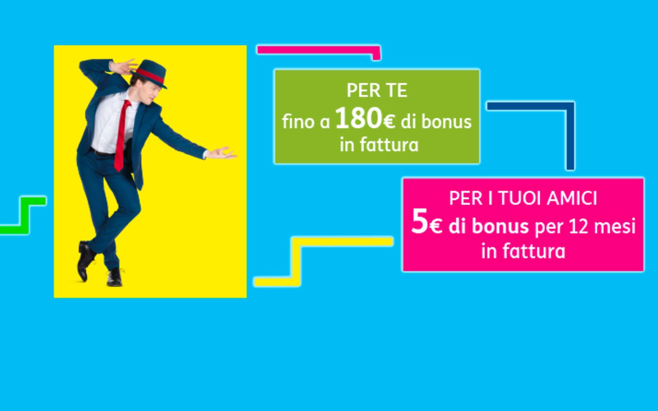 TIM Porta un Amico: fino a 180€ di sconto, sembra