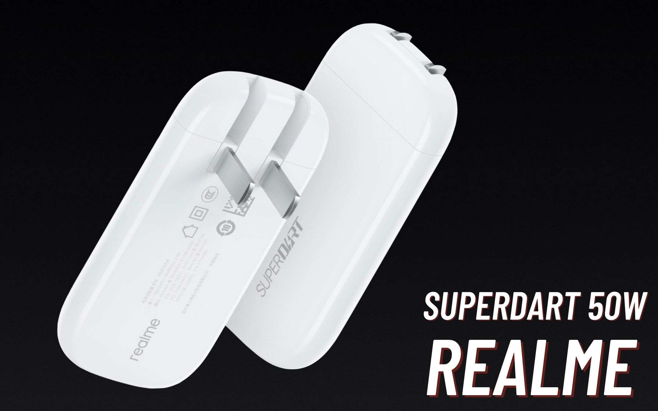 Realme: ecco il charger SuperDart da 50W (ECONOMICO)