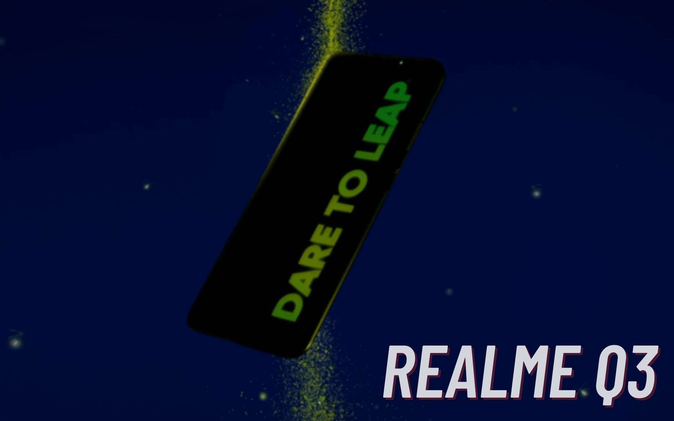 Realme Q3 avrà un logo fluorescente sul posteriore