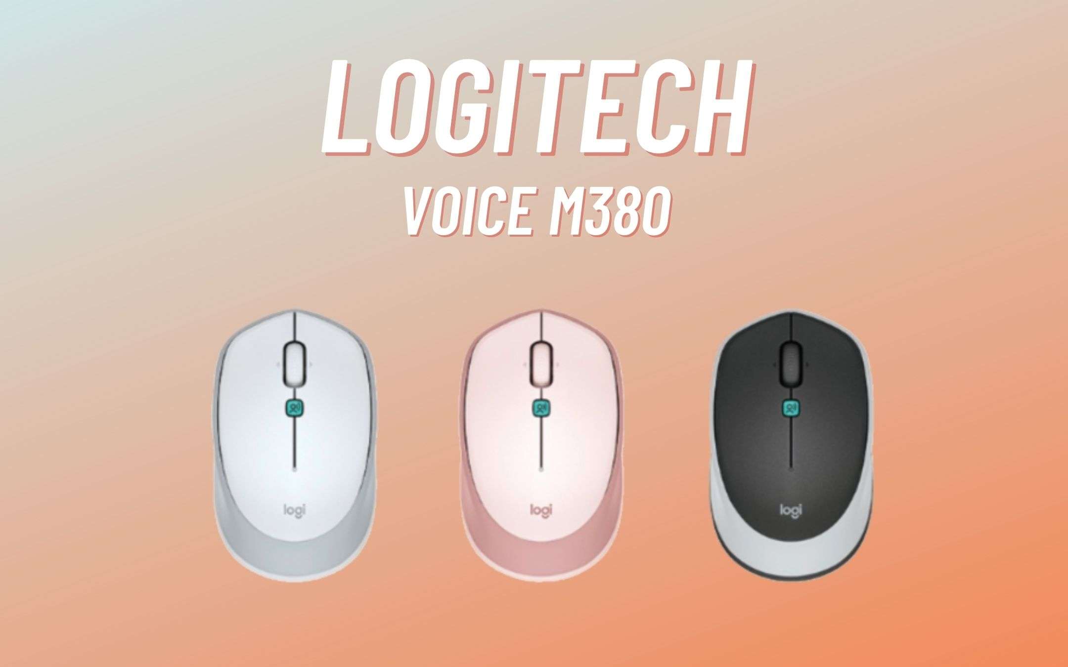 Logitech M380: il mouse che si comanda con la voce