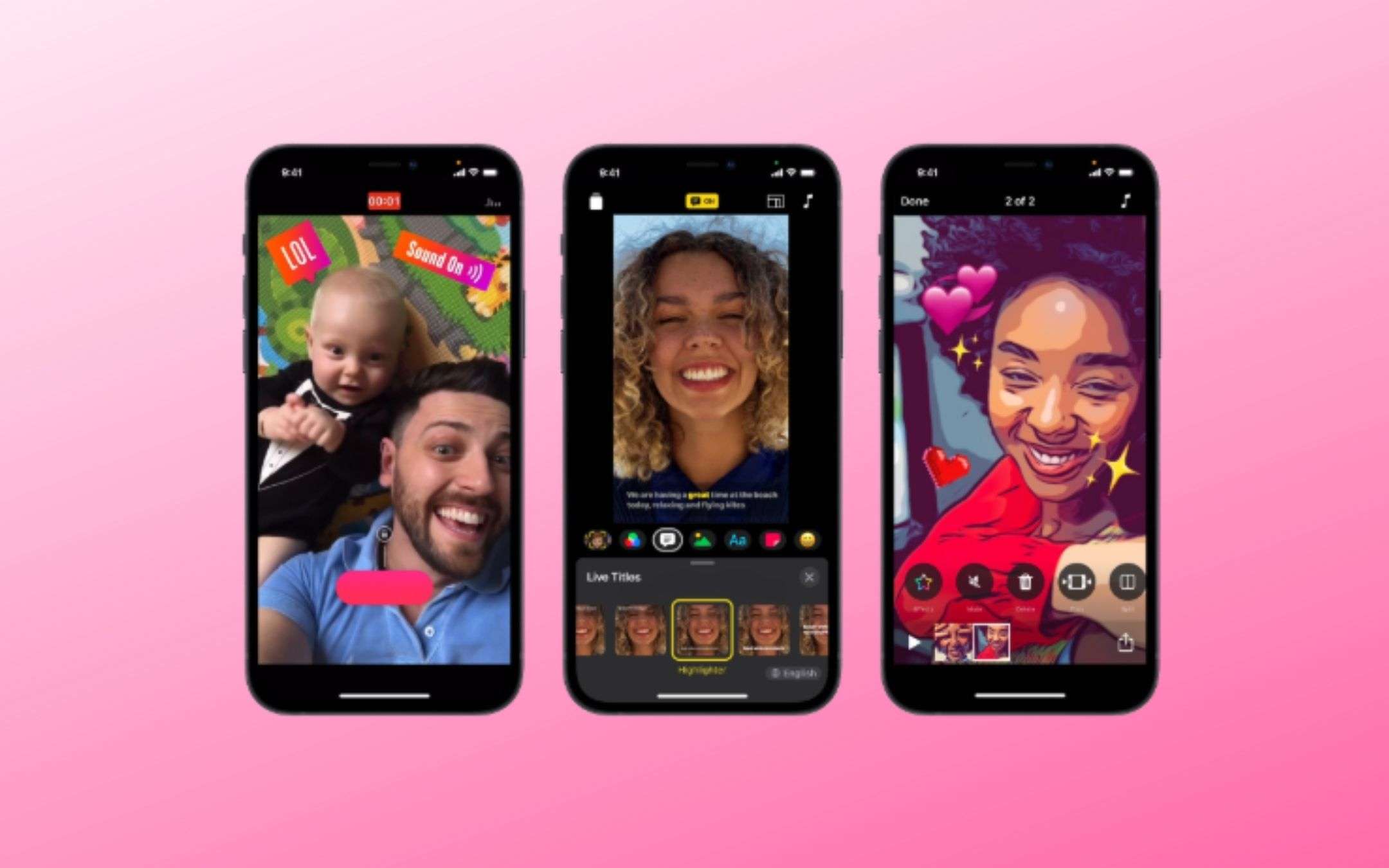 Apple Clips: arrivano nuovi effetti AR incredibili