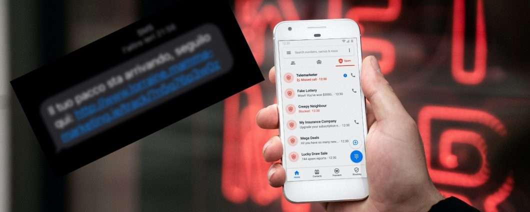 SMS: il tuo pacco sta arrivando, la pericolosa TRUFFA Truffa-sms-1060x424