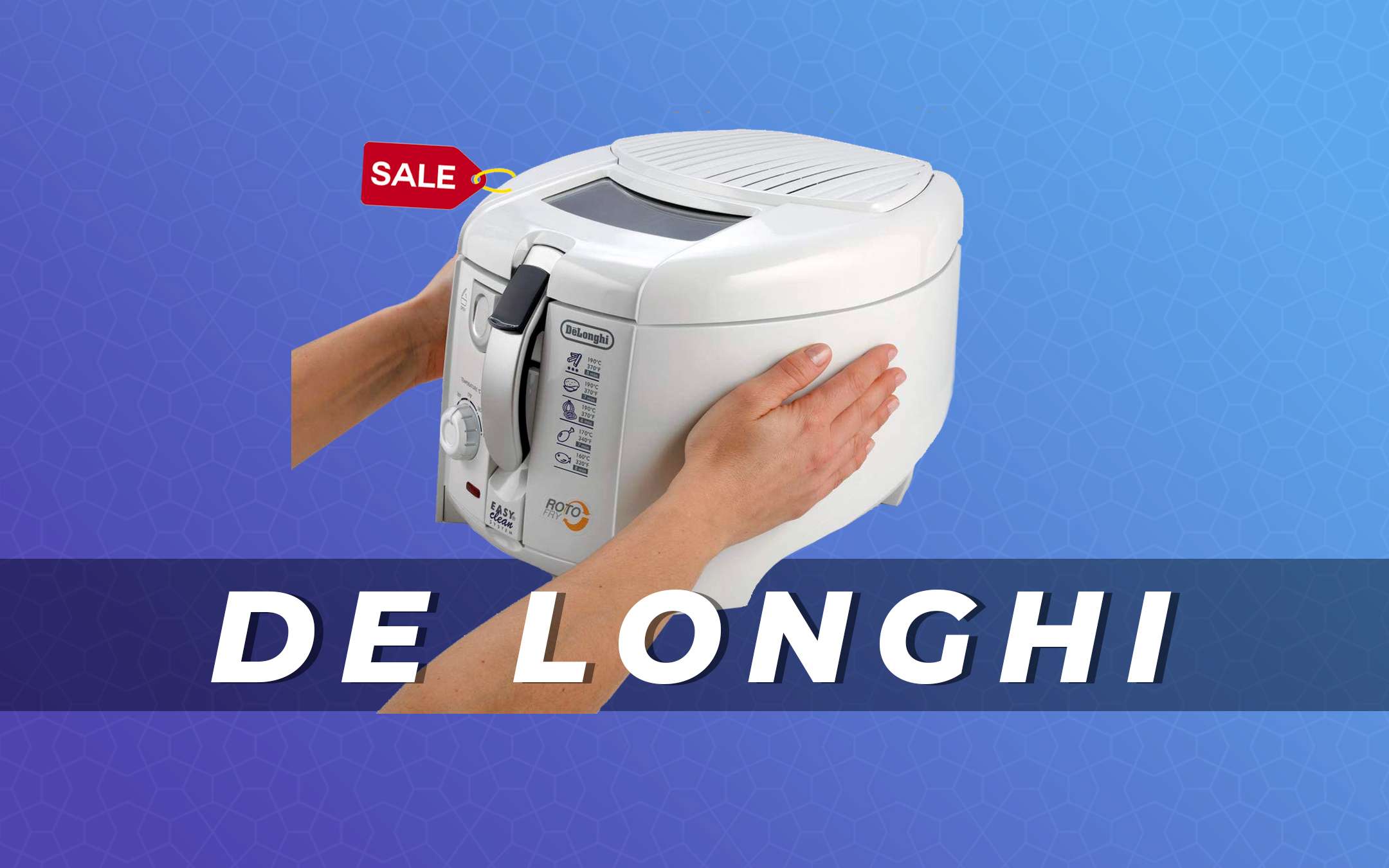Friggitrice De Longhi in super offerta su Amazon (-63€) Friggitrice De Longhi in super offerta su Amazon (-63€)