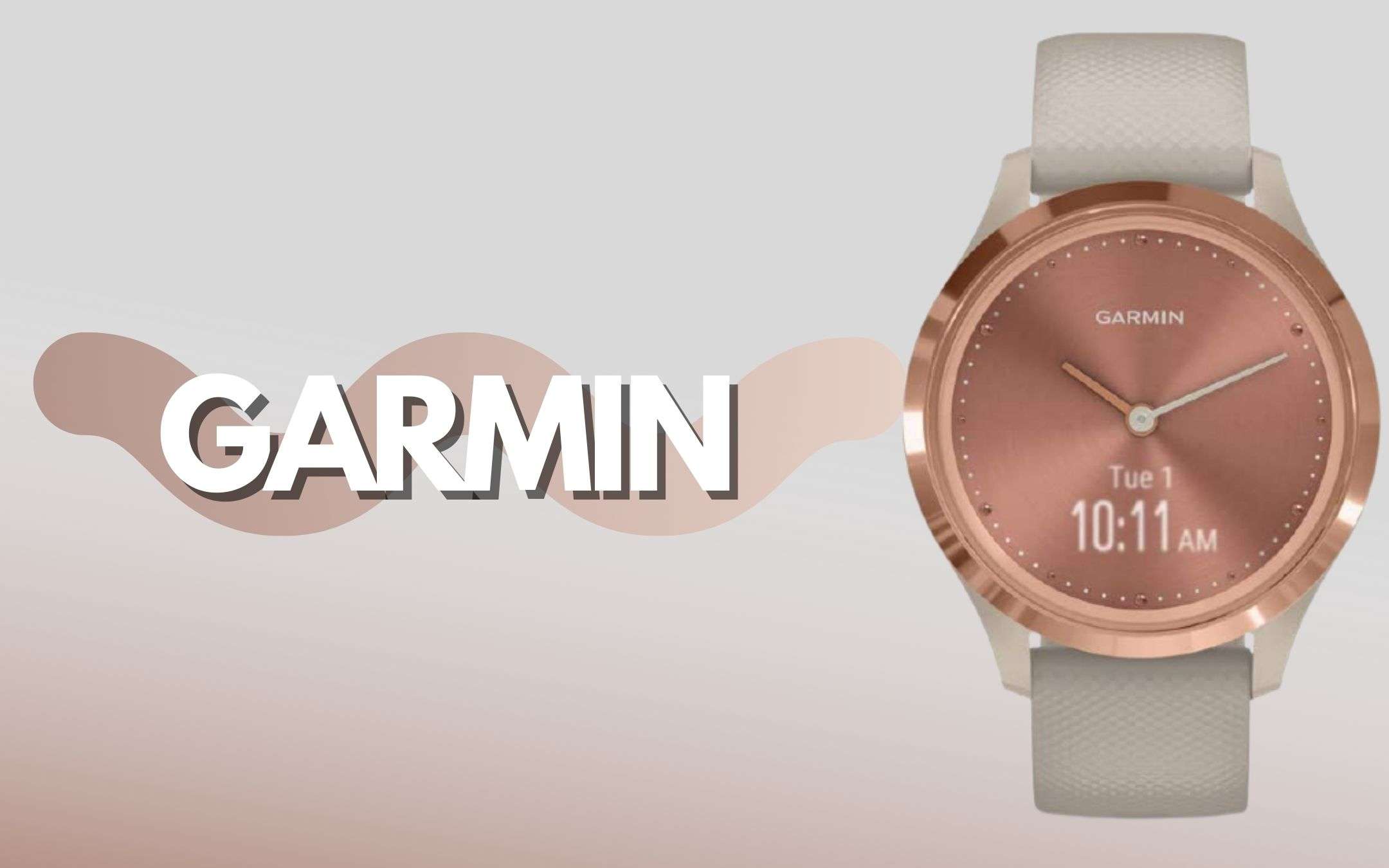 Garmin Vivomove 3S: lo smartwatch ibrido con 40€ di sconto