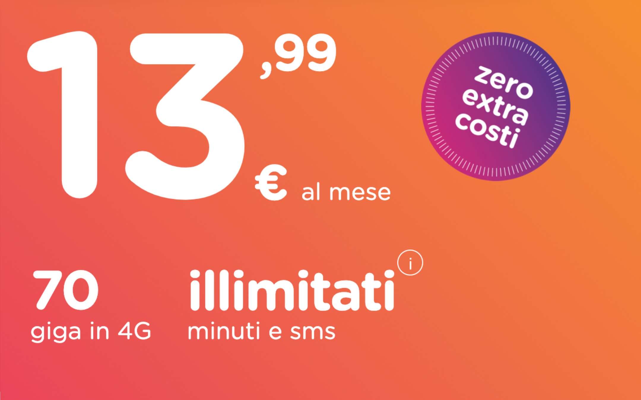 ho.mobile: nuova promo con 70 Giga, sembra