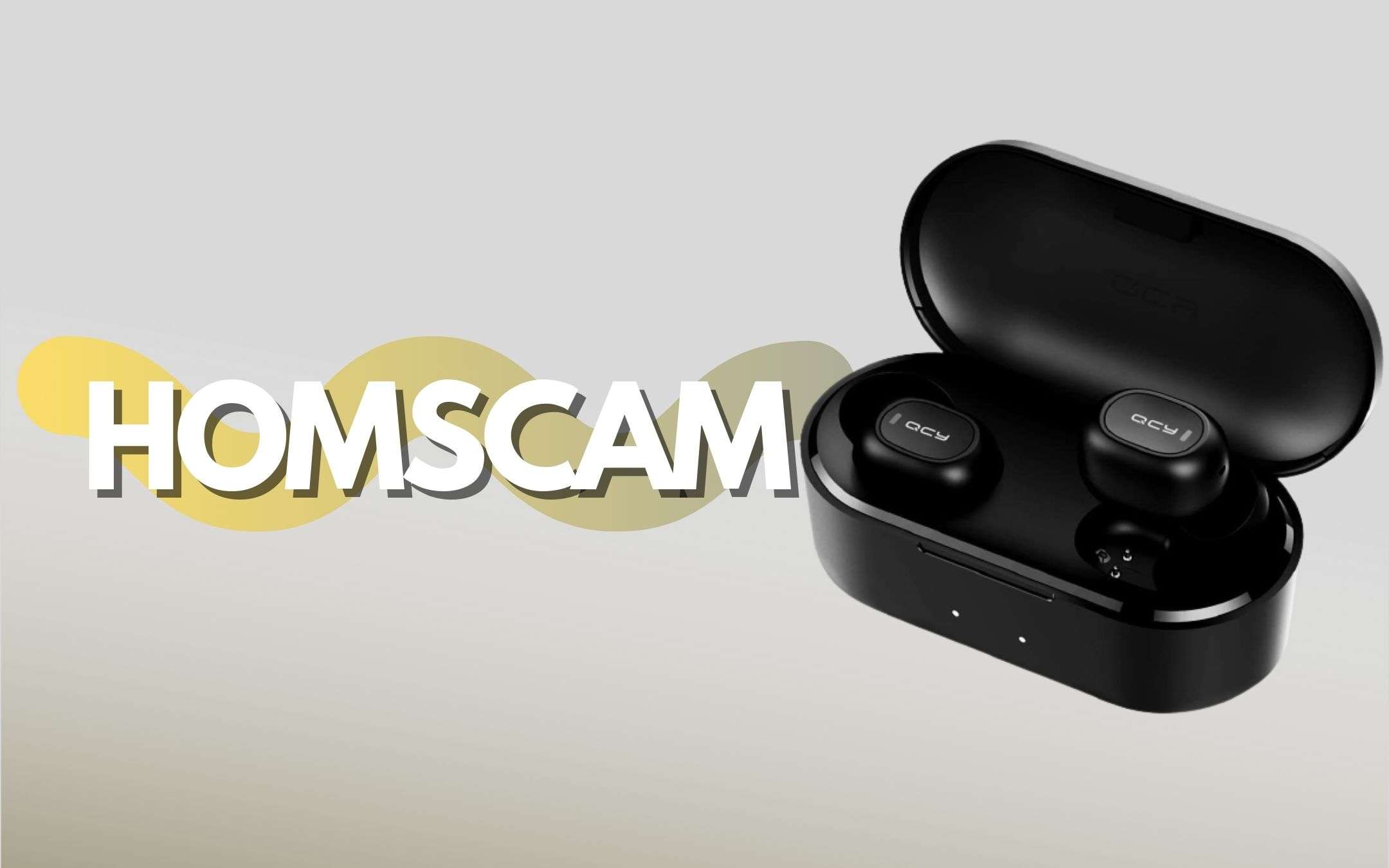 HOMSCAM: le cuffie true wireless a meno di 20€