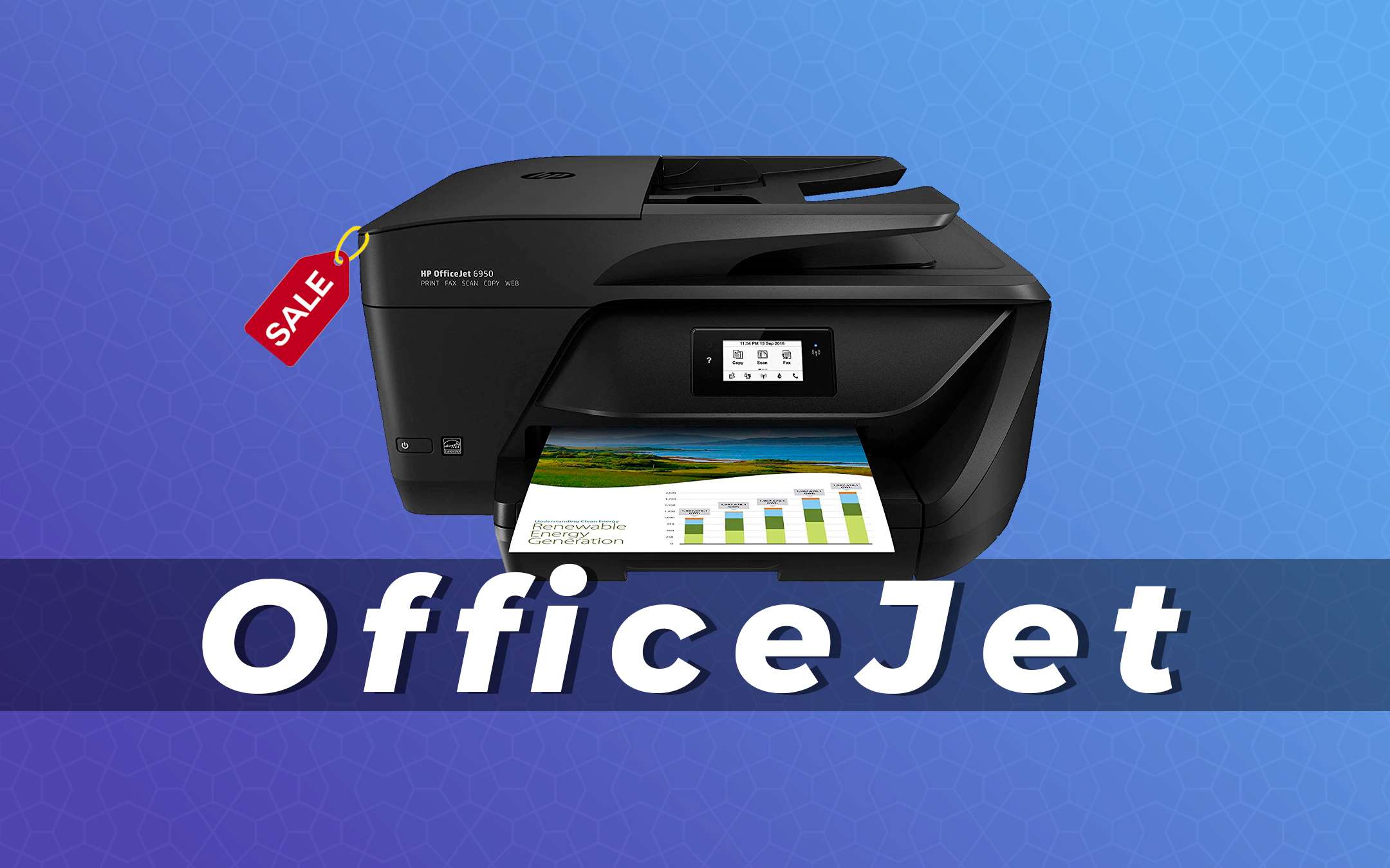 HP OfficeJet 6950: Stampante multifunzione in offerta (-25%)