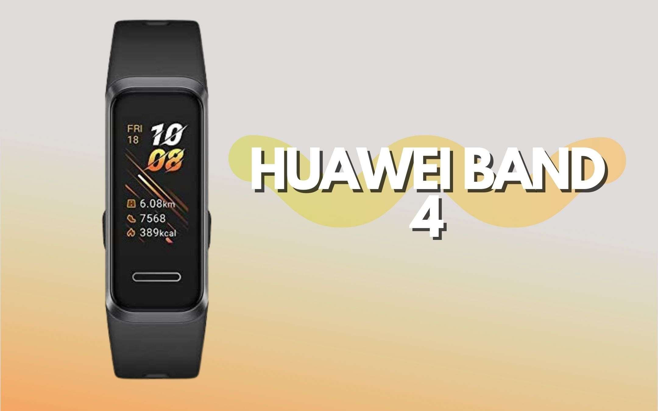 Huawei Band 4: prezzo bomba su Amazon (solo 22€)