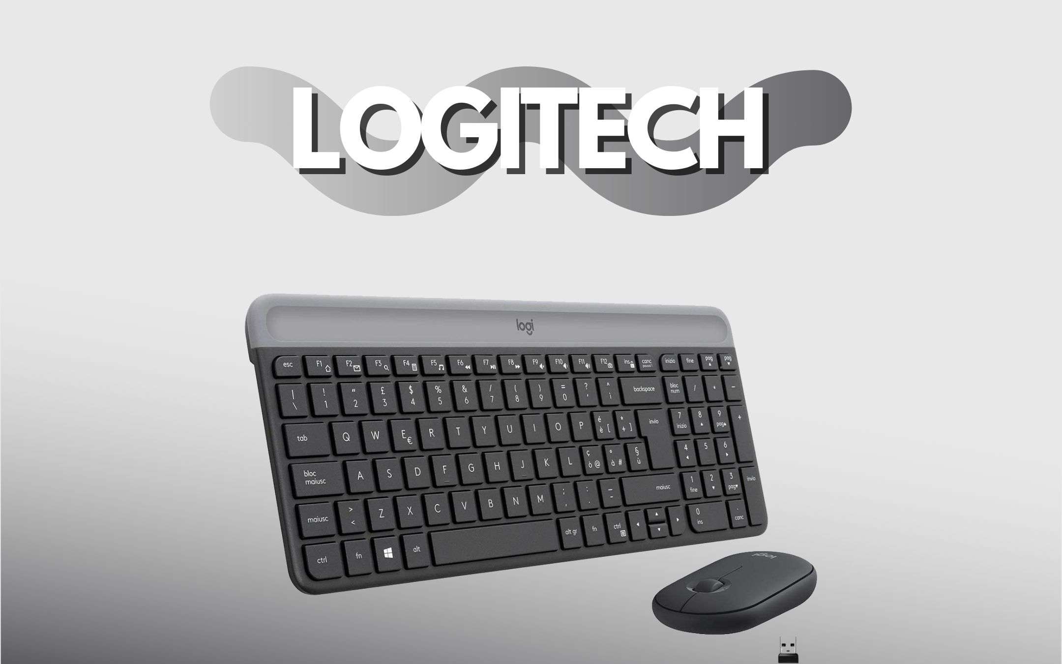 Logitech MK470: il kit con mouse e tastiera definitivo (-33%)