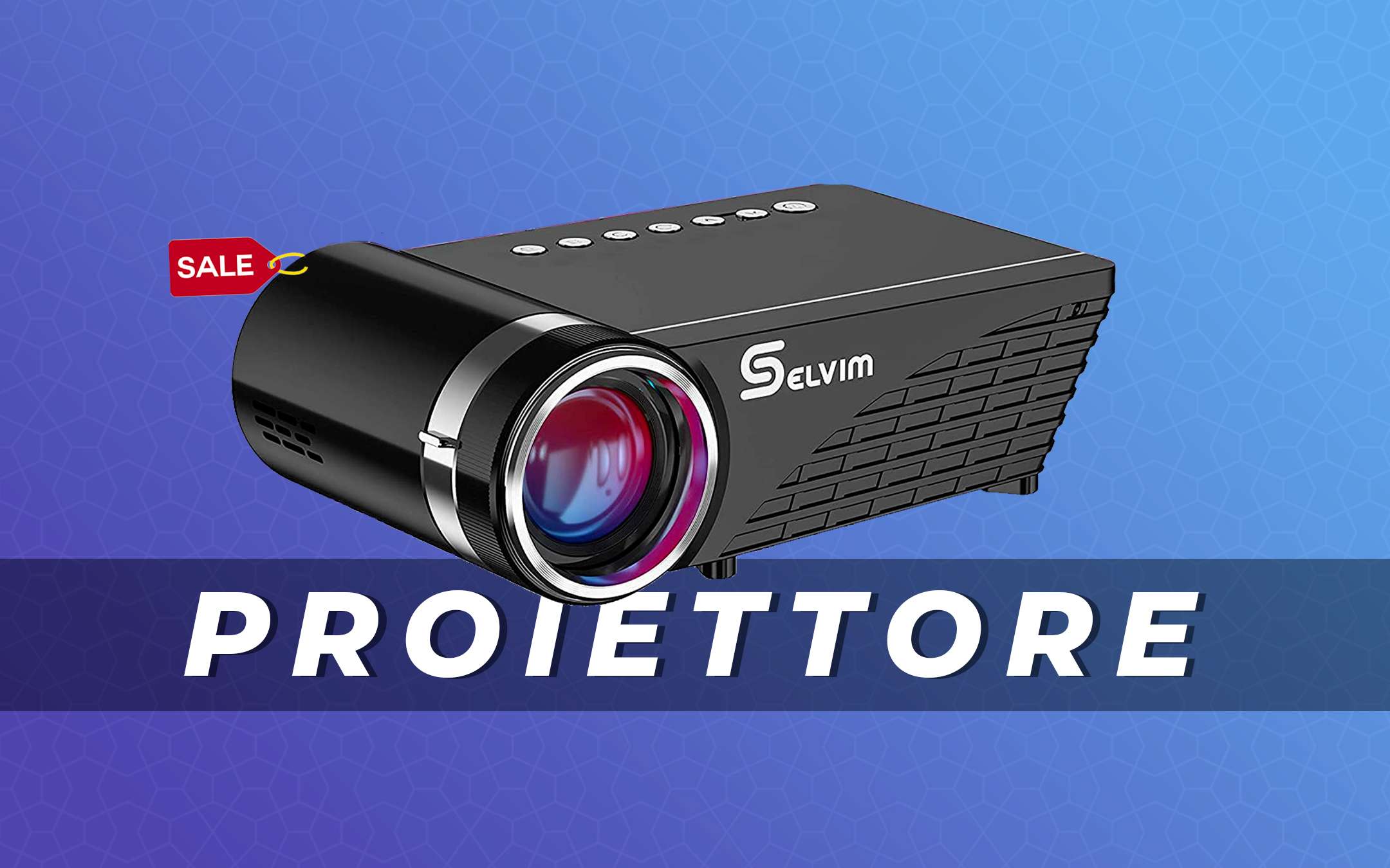 Proiettore Portatile 1080p in offerta con questo COUPON (-40€)