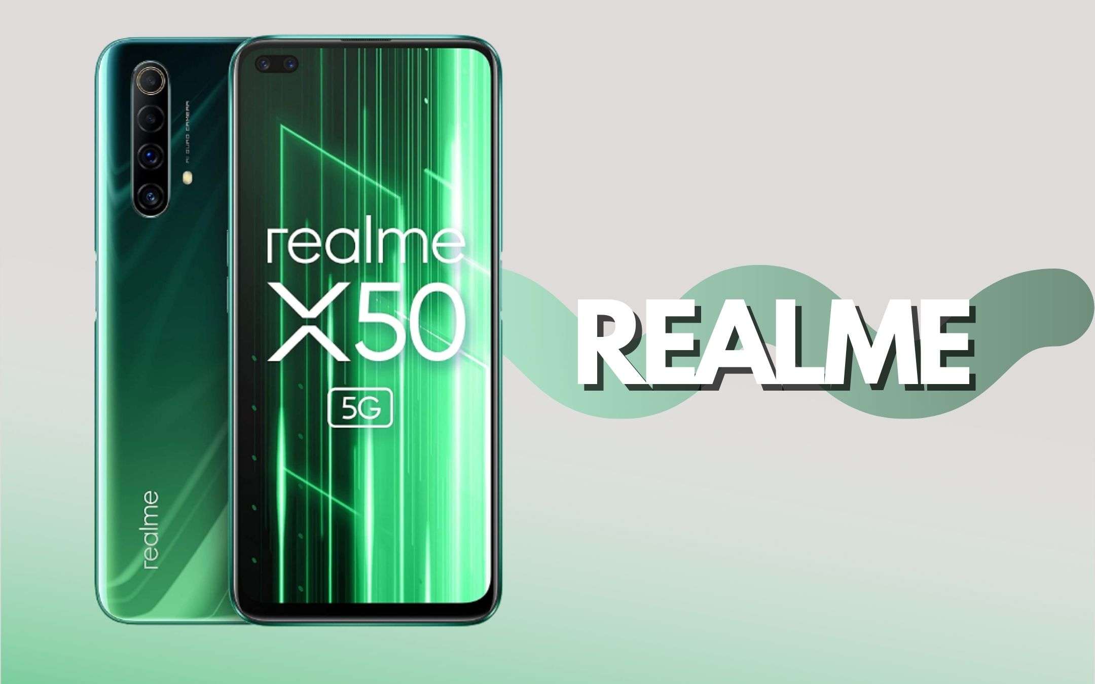 Realme X50 5G: lo smartphone ultrapotente (-75€)