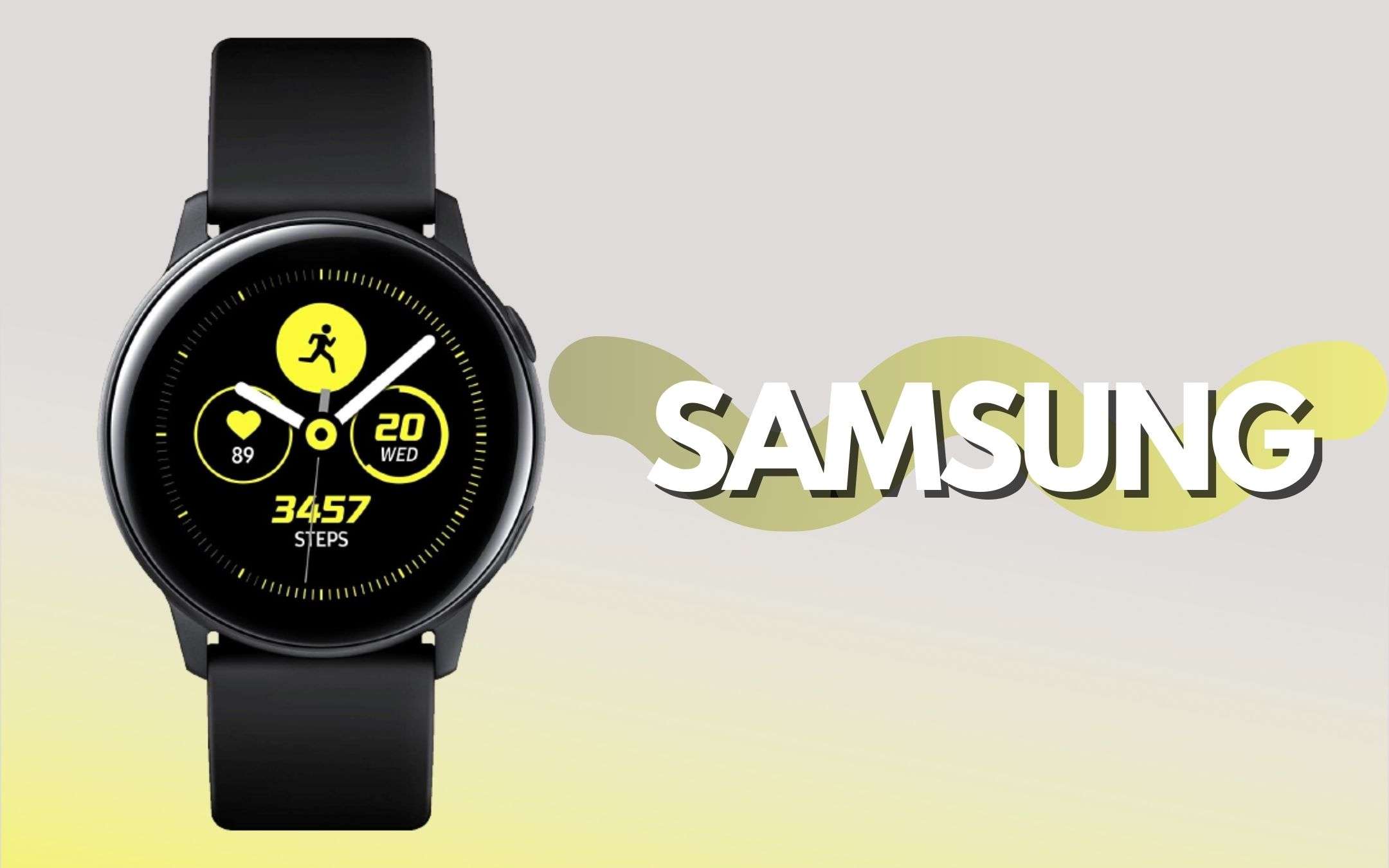 Samsung Galaxy Watch Active a prezzo BOMBA (-100€)