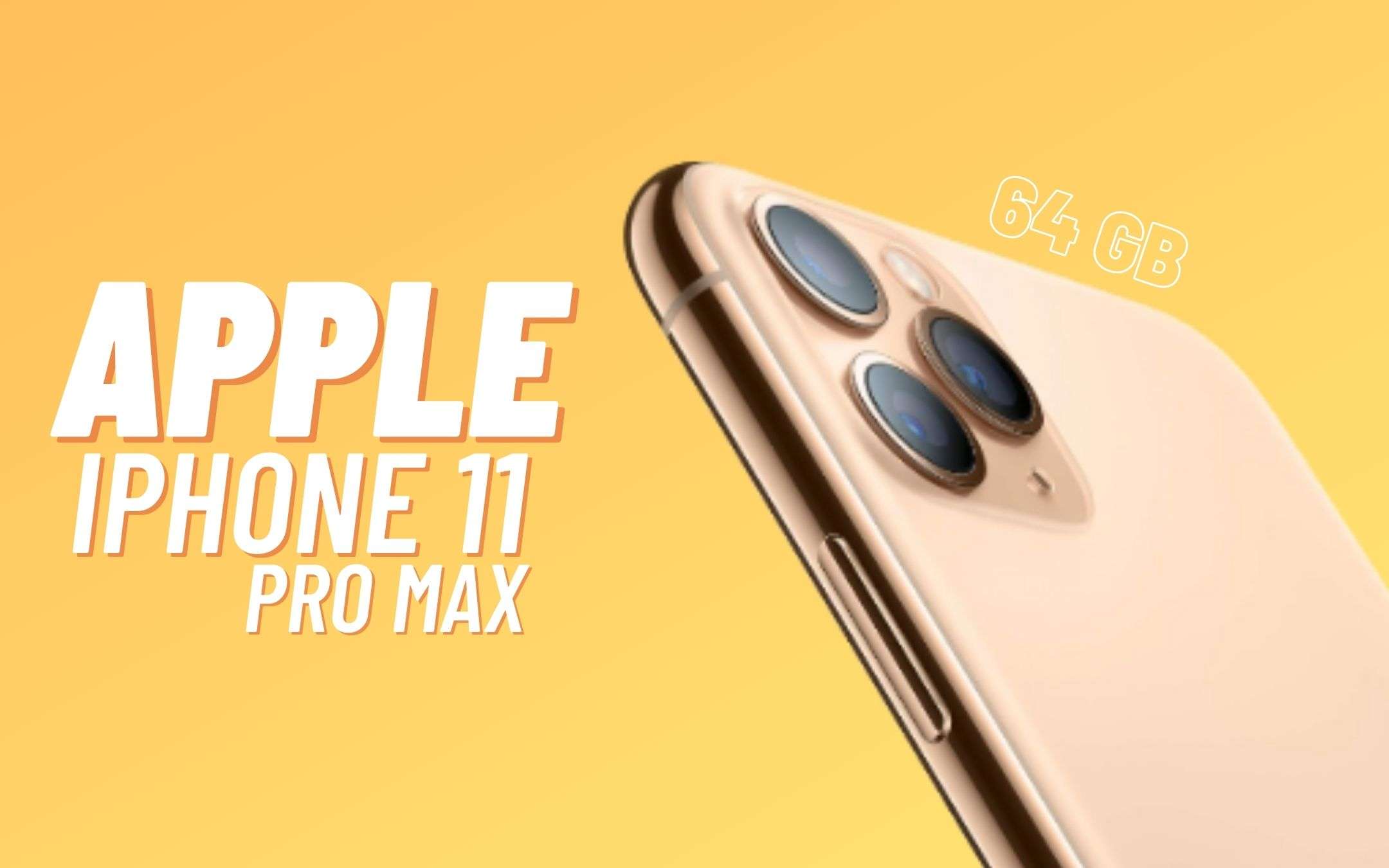 iPhone 11 Pro Max 512GB (RICONDIZIONATO): prezzo WOW