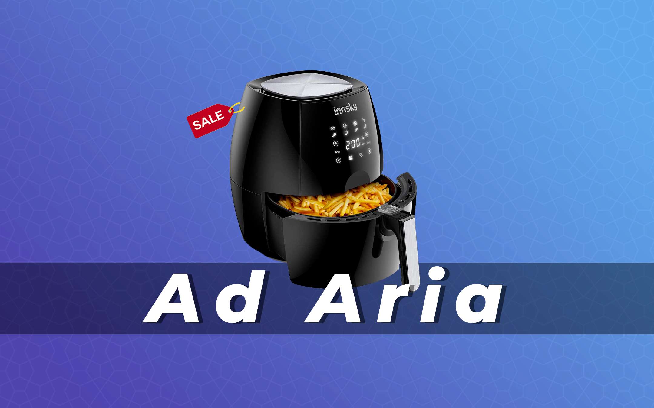 Friggitrice ad Aria da 5.5L in offerta al 15% di sconto