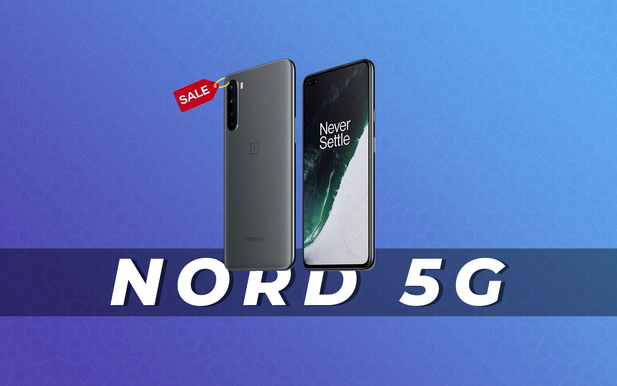 OnePlus Nord 5G in offerta a 373€ (minimo storico)