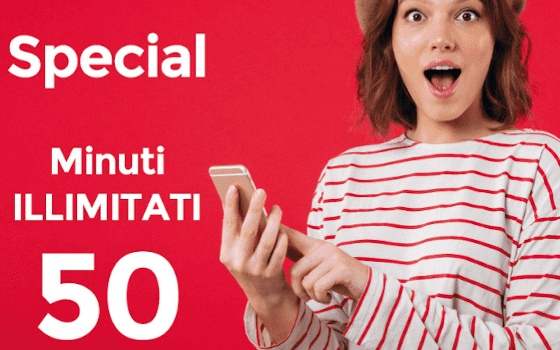 Special Minuti 50 Giga: Promo Vodafone contro TIM