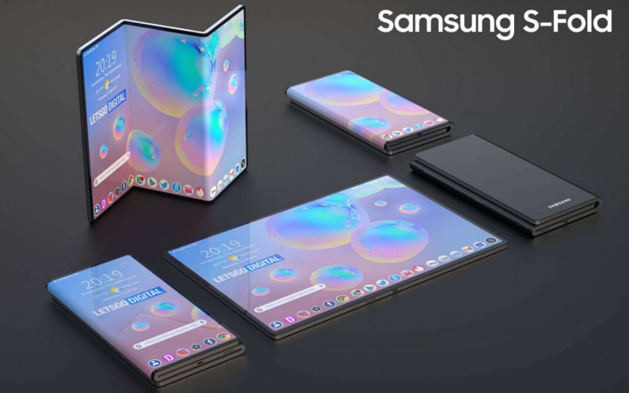 Ecco il marchio per i futuri pieghevoli di Samsung Ecco il marchio per i futuri pieghevoli di Samsung