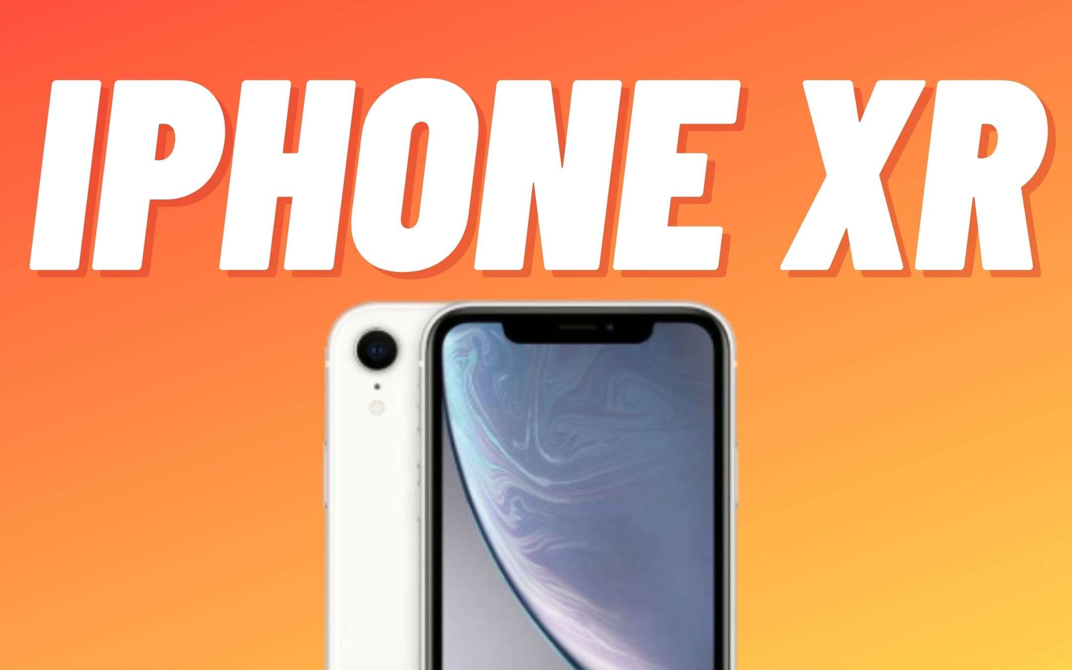 iPhone XR (RICONDIZIONATO) ad un prezzo BOMBA (408€) iPhone XR (RICONDIZIONATO) ad un prezzo BOMBA (408€)