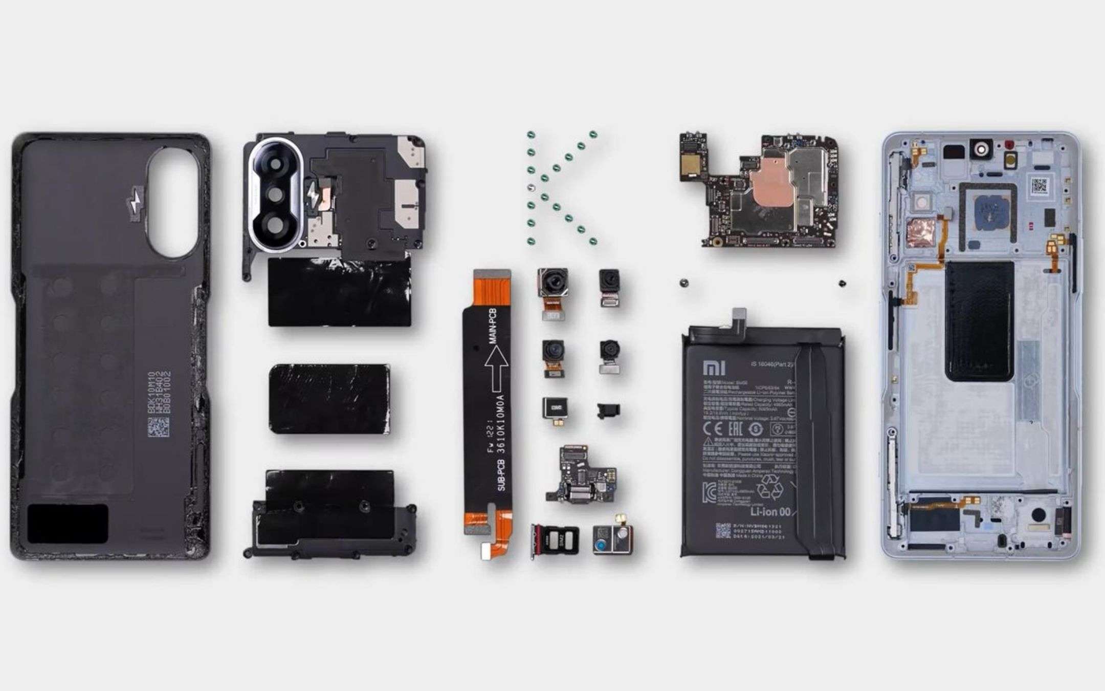 Xiaomi: ecco il teardown del Redmi K40 Game Edition