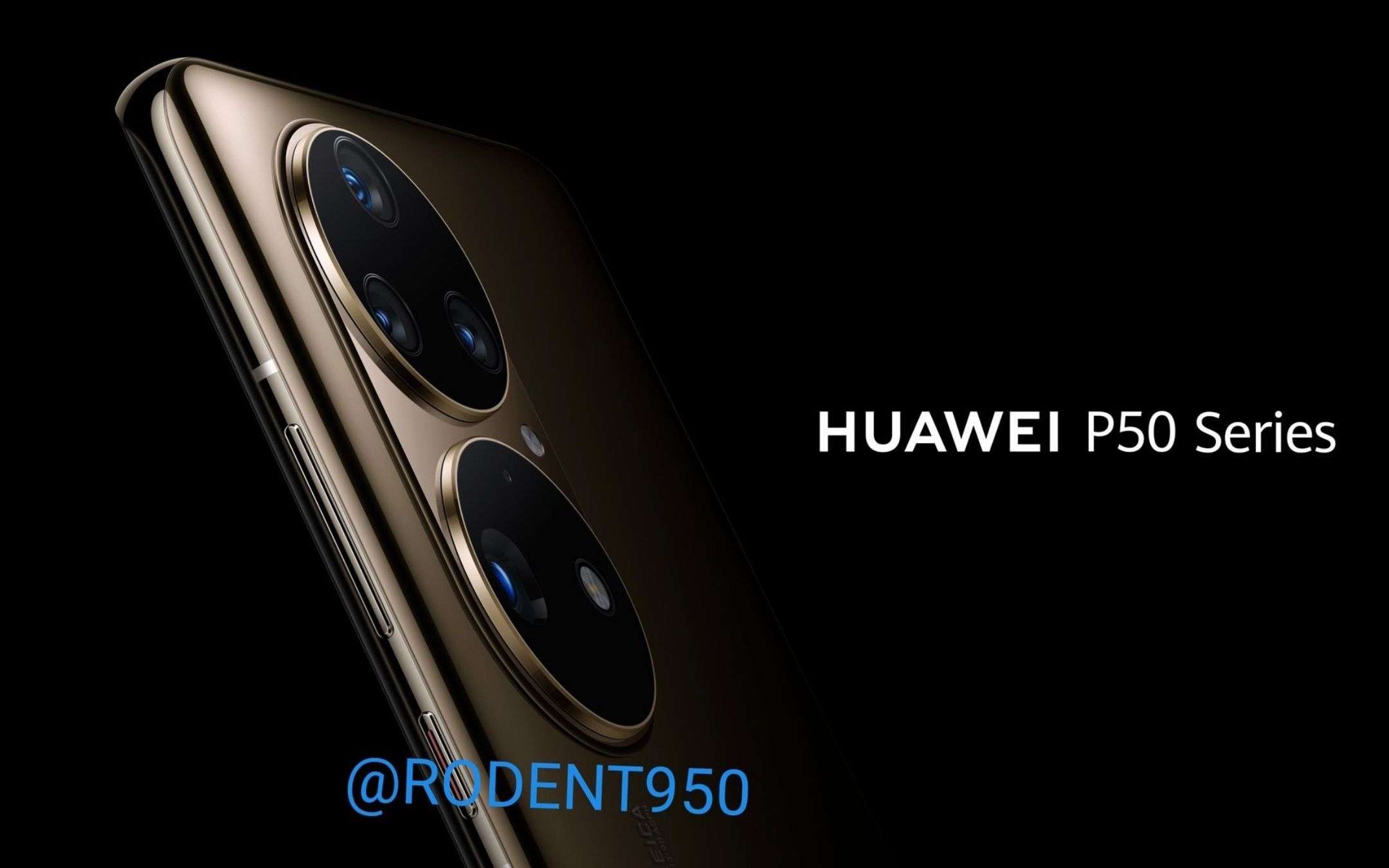 Huawei P50: ecco i rendering ufficiali (FOTO)